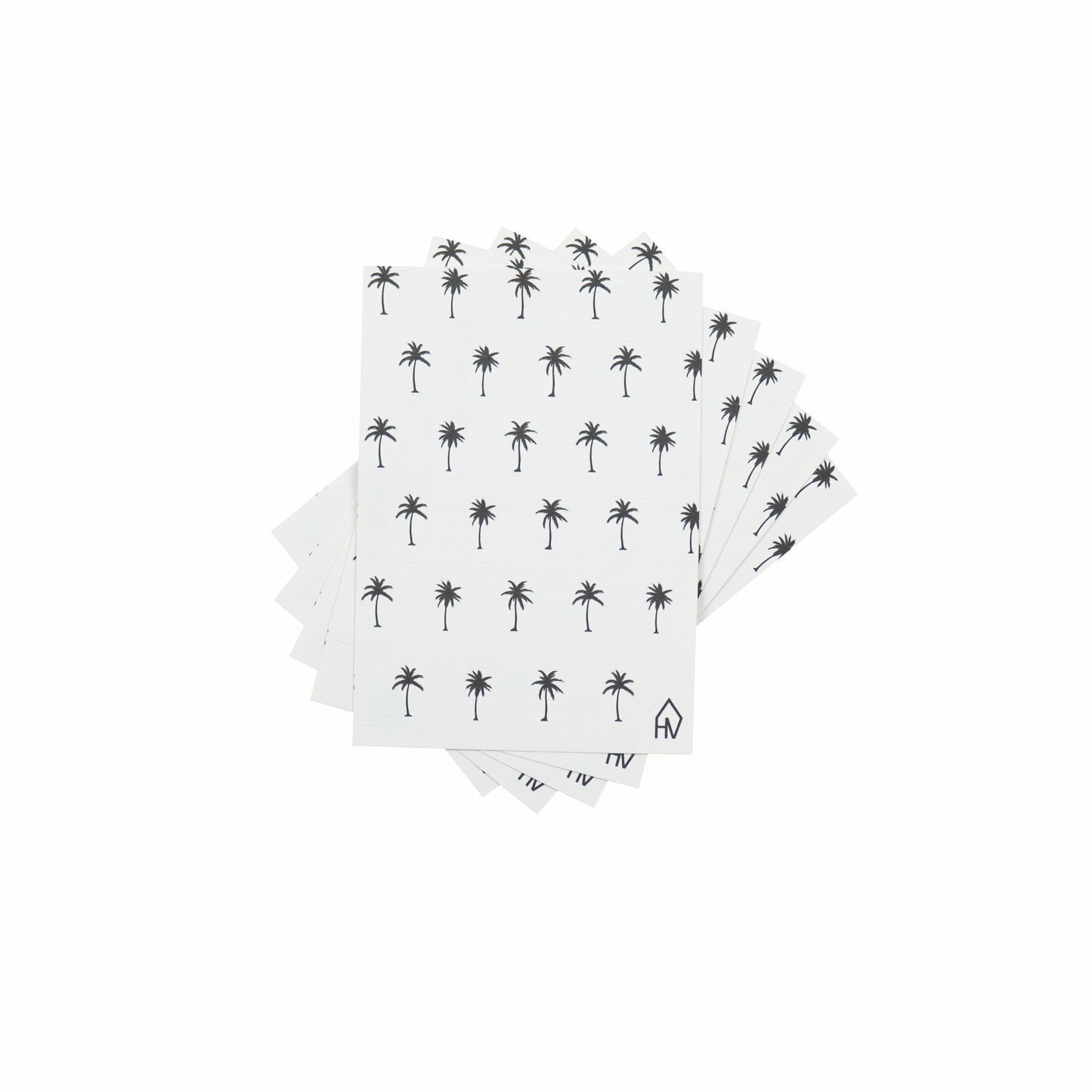 Ansichtkaart - Palmbomen - Papier - Set van 5 - A6