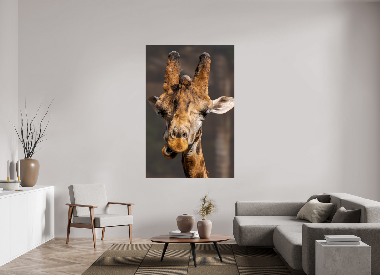Portret van een Gigant (Photo Print On Fuji Crystal DP II)