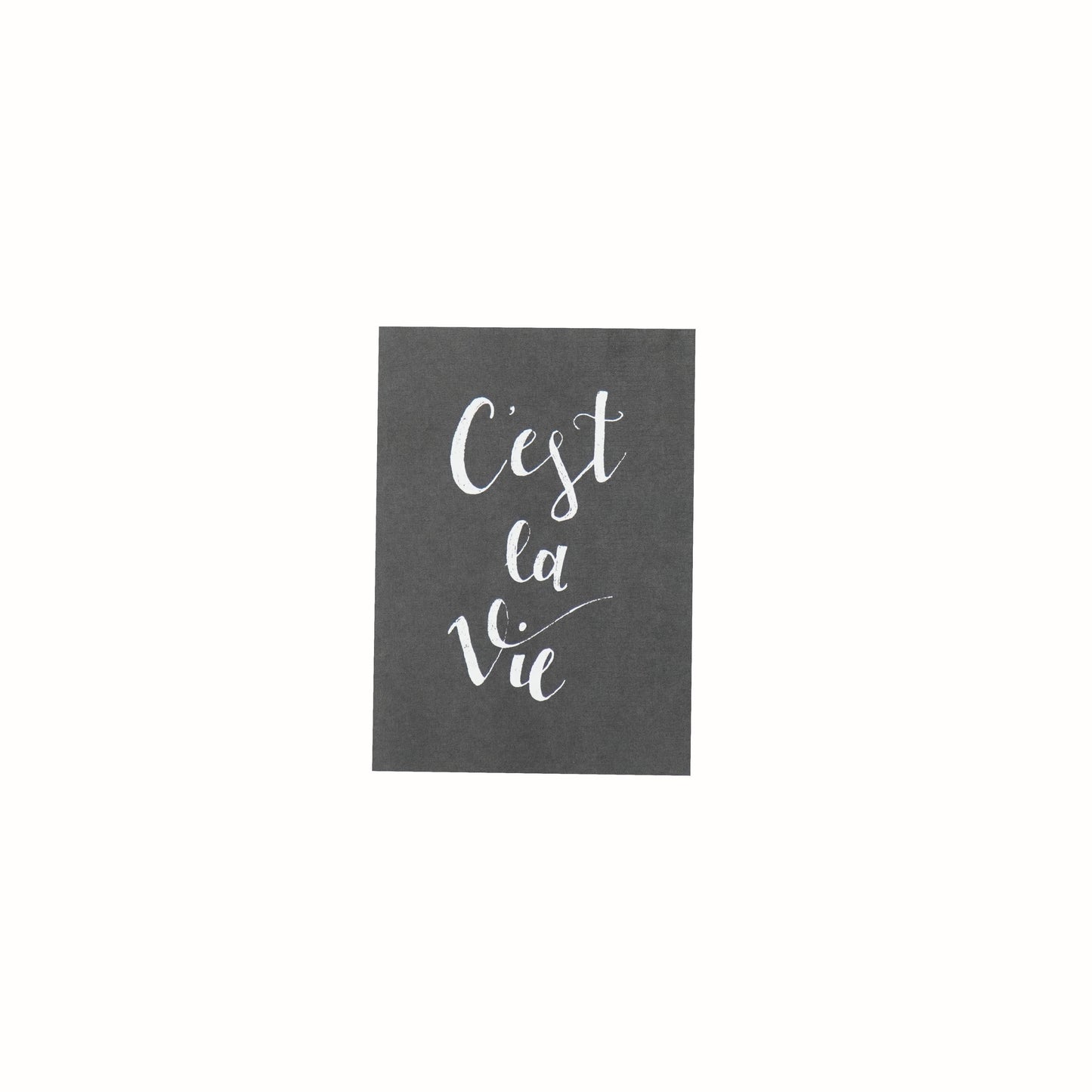 Ansichtkaart - C'est la Vie - Papier - Set van 5 -A6