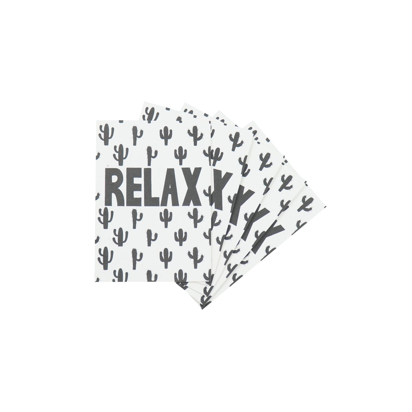 Ansichtkaart - Relax - Papier - Set of 5 - A6