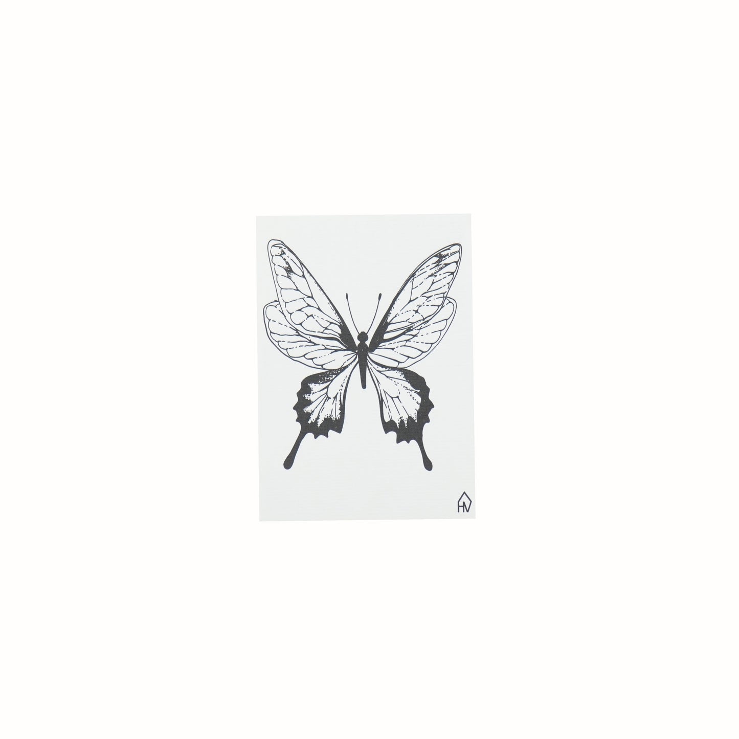 Ansichtkaart - Vlinder - Papier - Set of 5 - A6