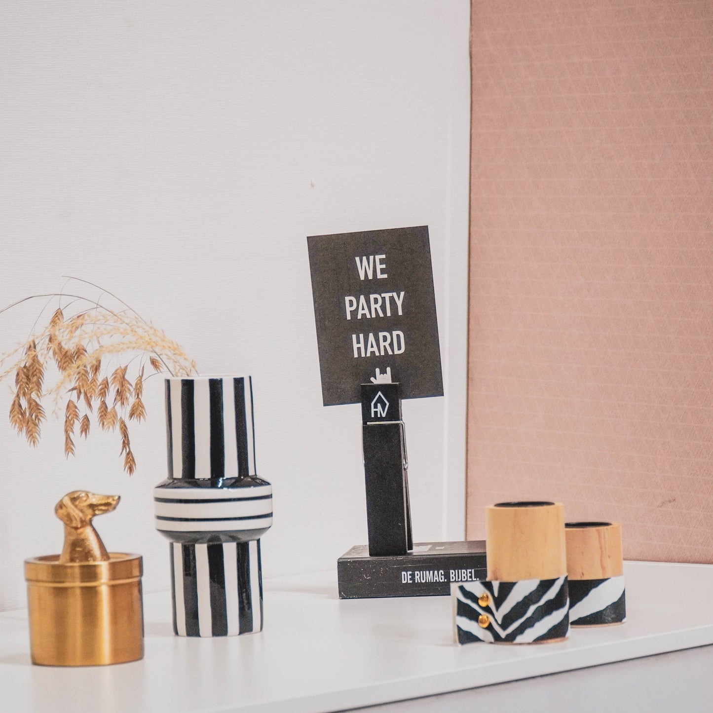 Ansichtkaart - We Party - Papier - Set van 5 - A6