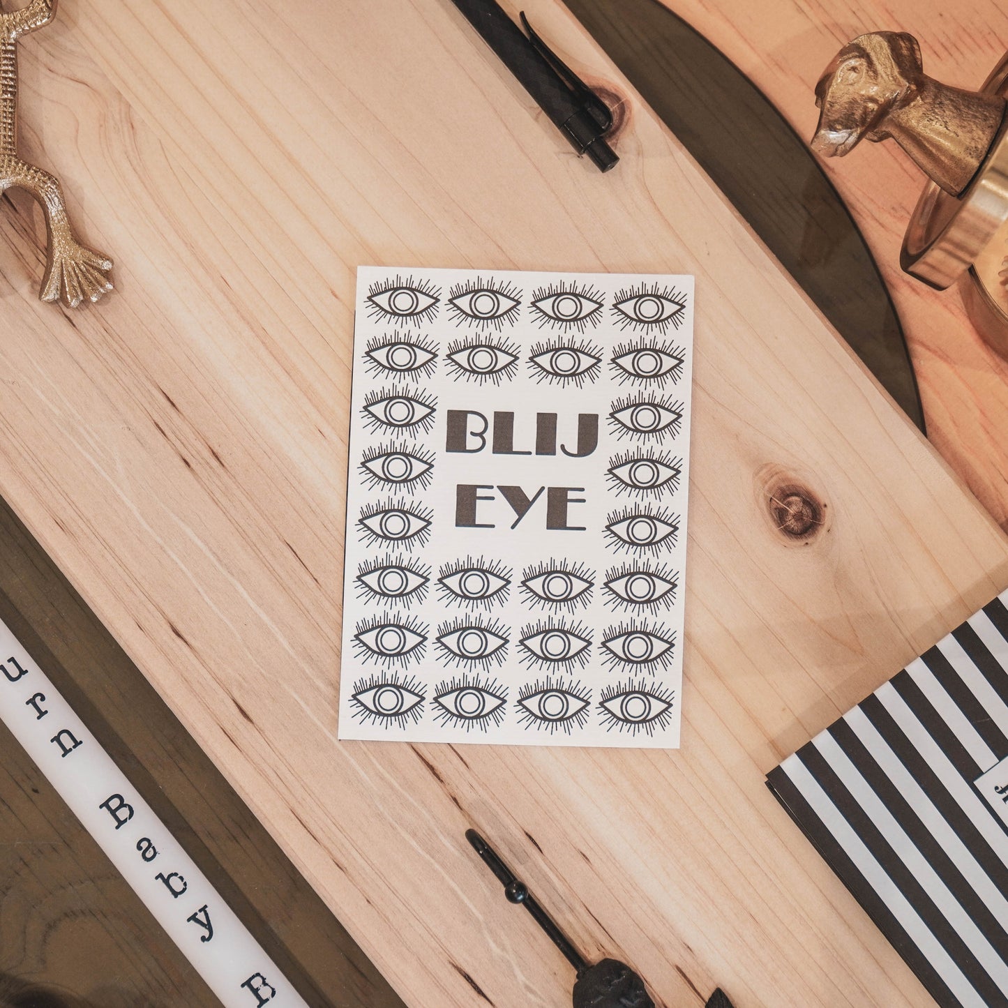 Ansichtkaart - Blij Eye - Papier - Set van 5 - A6