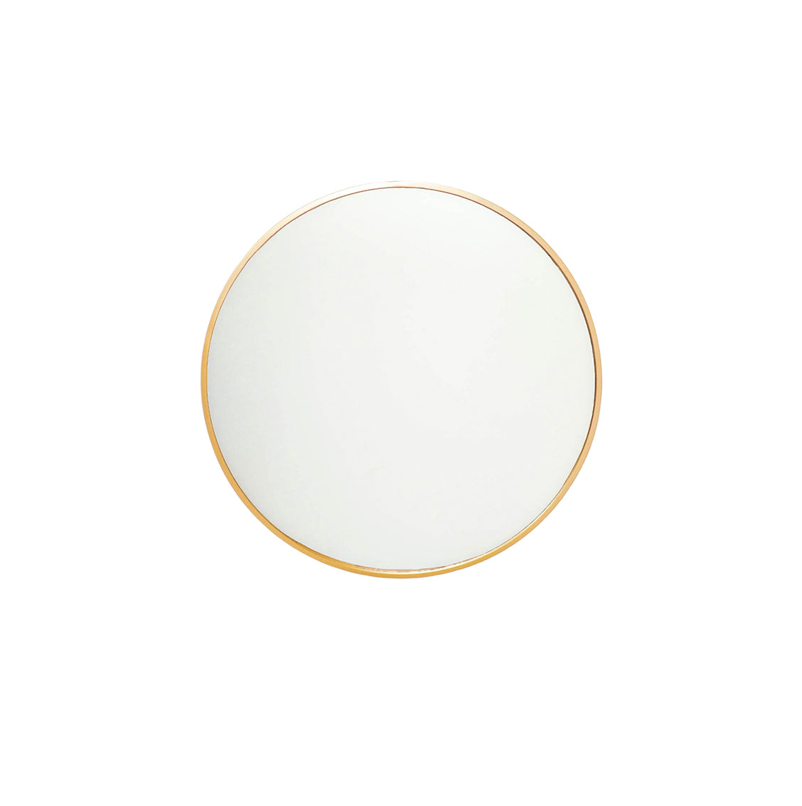 Spiegel - Ronde Wandspiegel - Metaal - Goud - 80x2,5x80cm