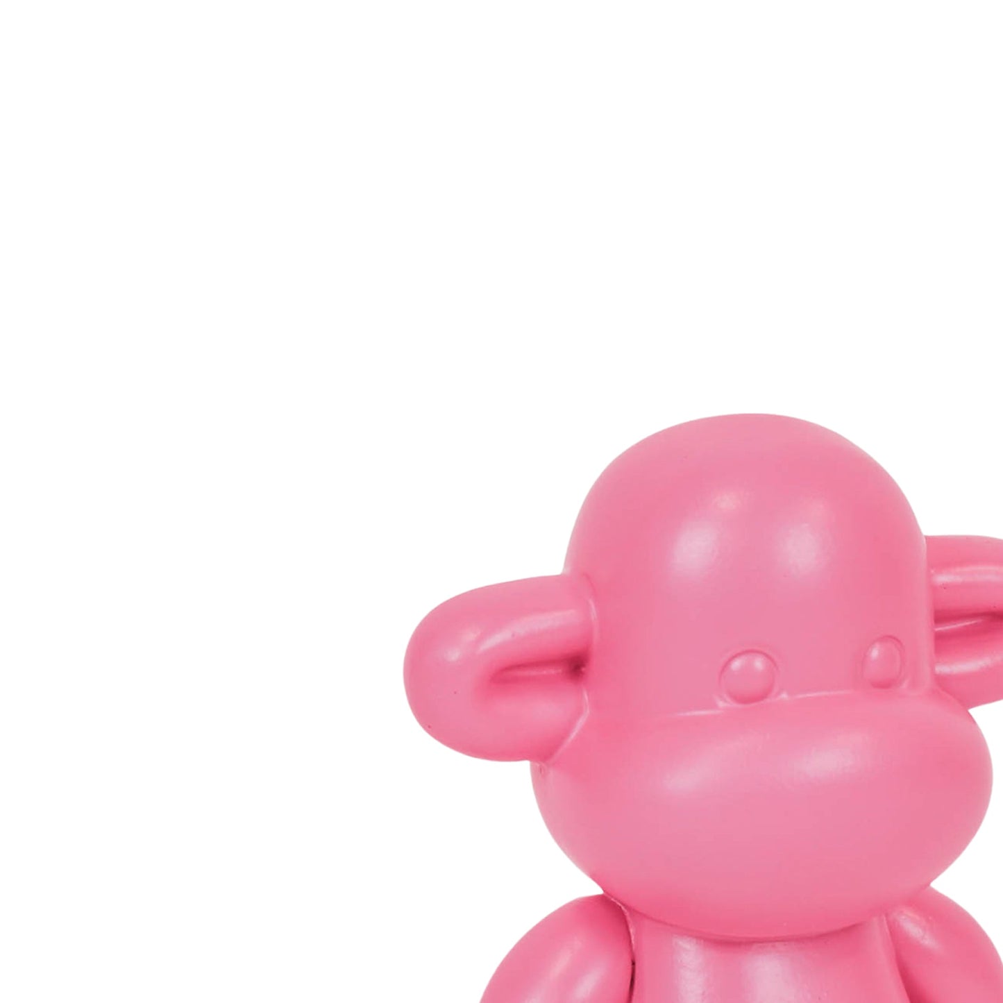 Ornament - Hang loose Aap Beeld 'The Legend' - Polyresin - Roze - 11x7x19cm
