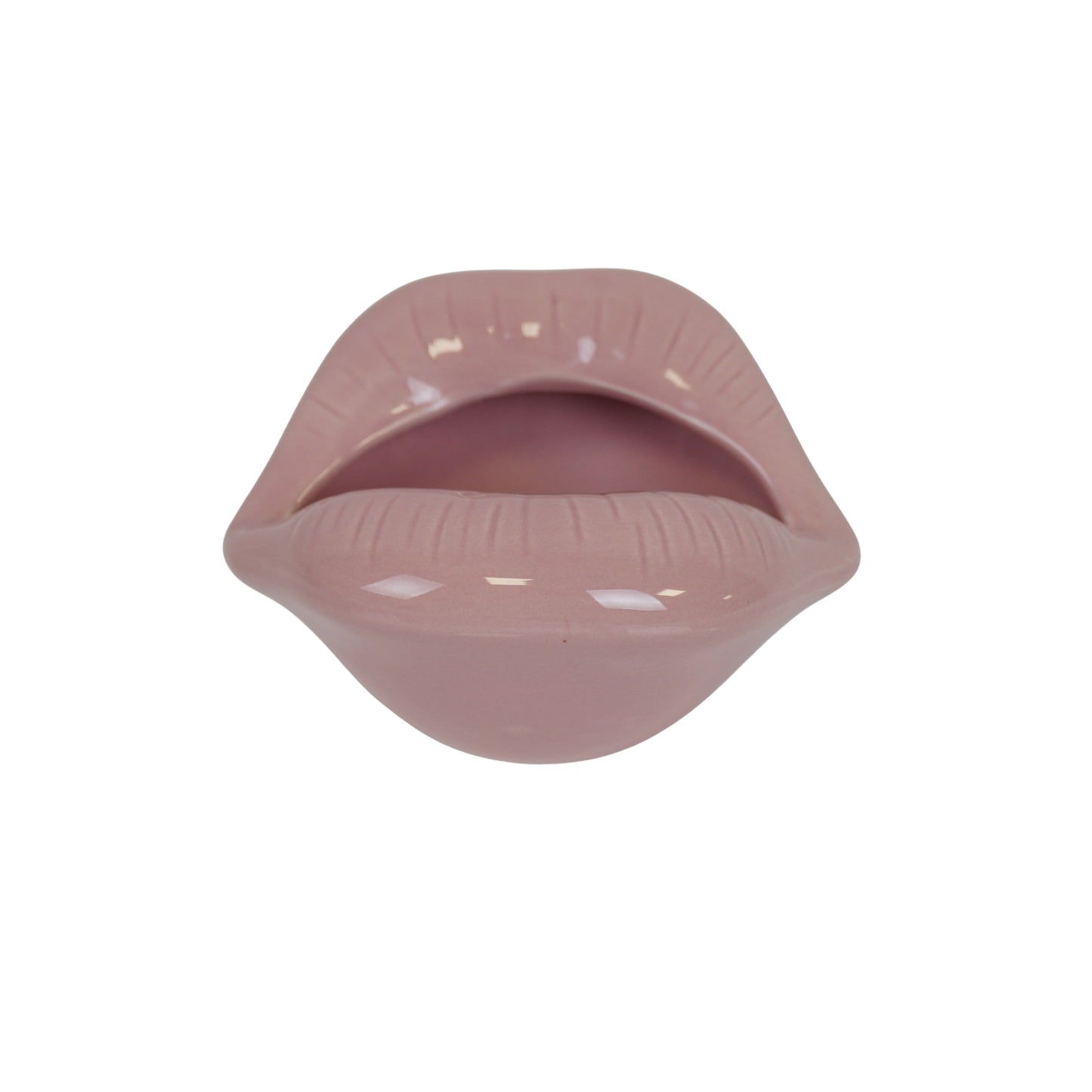 Pot - Lip - Porselein - Licht Roze -12,5x11x7,5cm