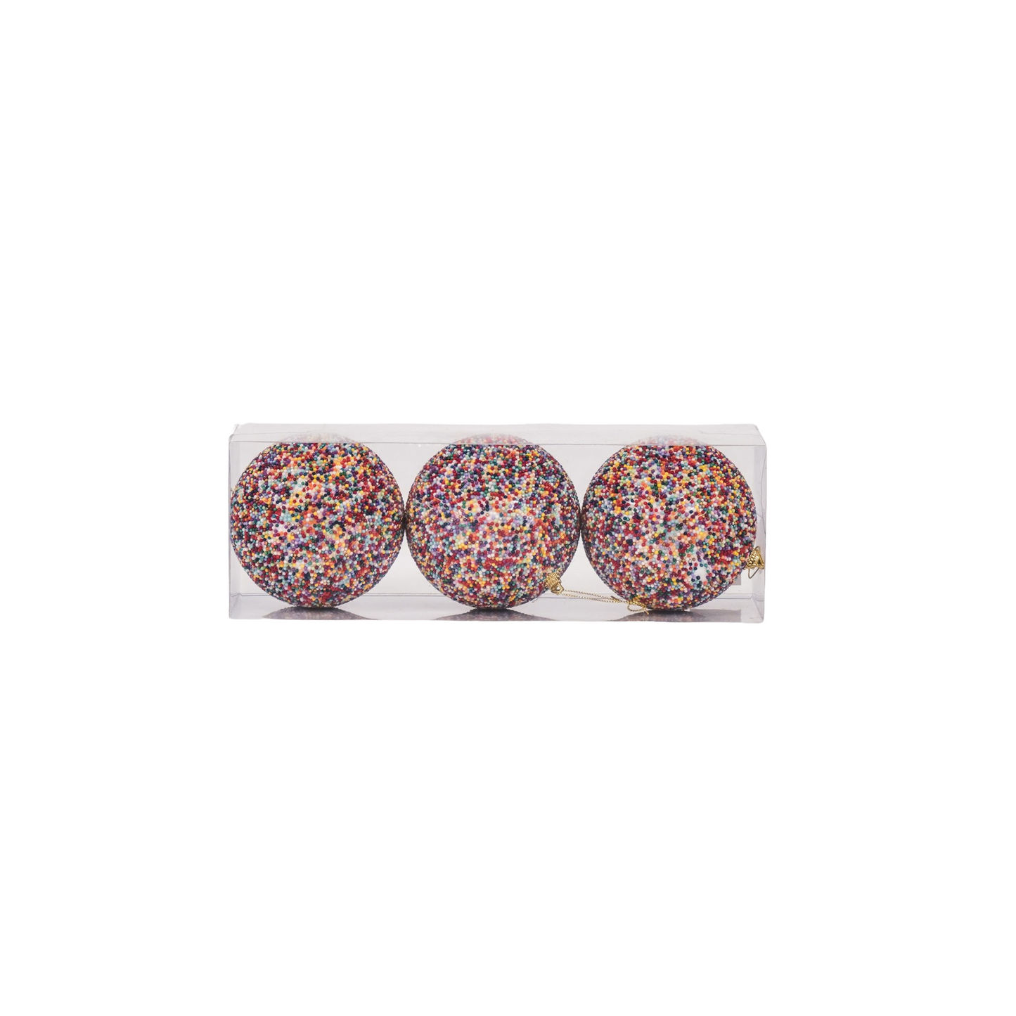 Kerst Hangers - Kerstballen - Foam - Disco Dip - S3- 10 cm
