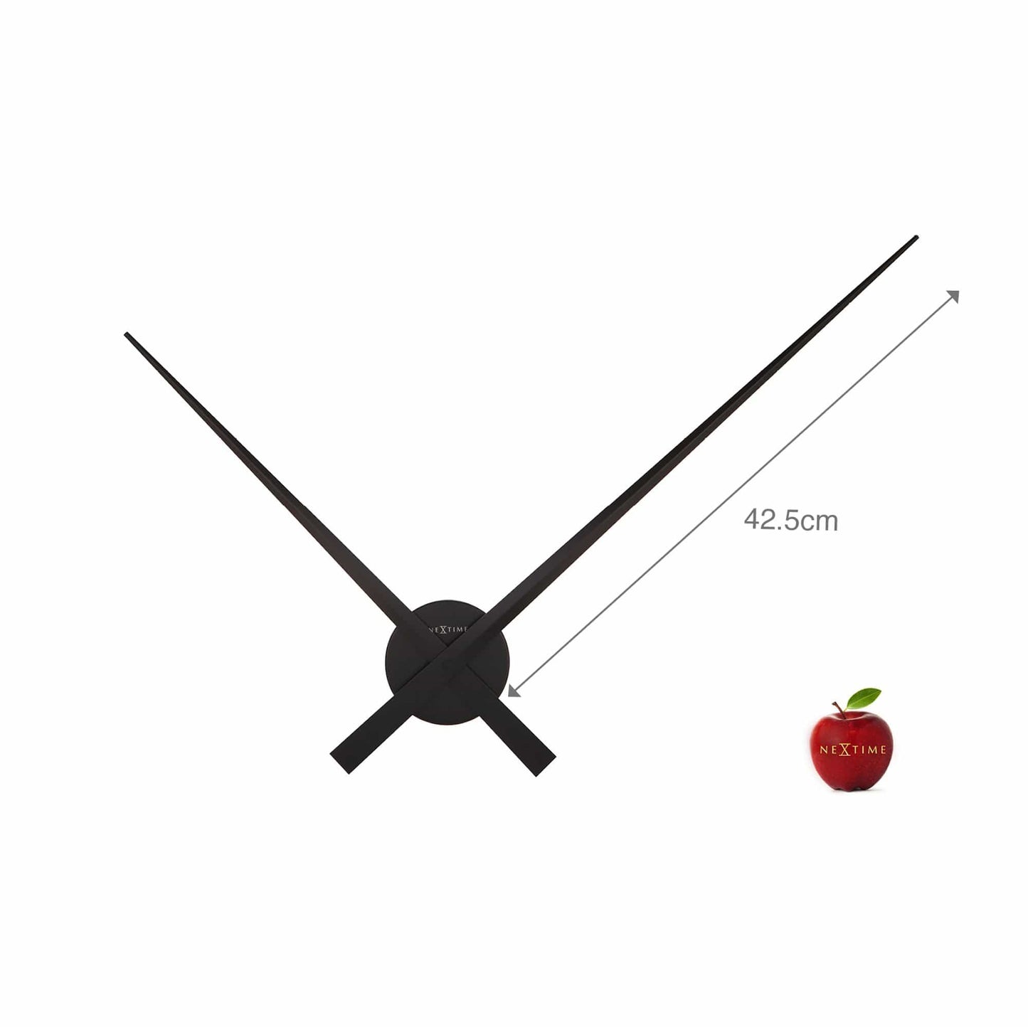 Large wall clock - 85 cm - Aluminum - 'Hands'