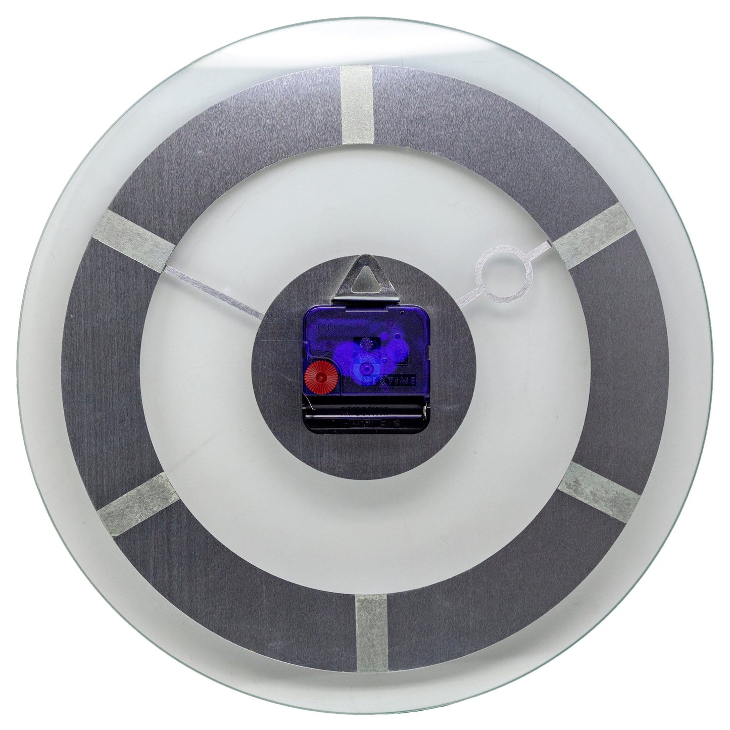 Wall clock - 31 cm - Metal - Glass - 'Retro'