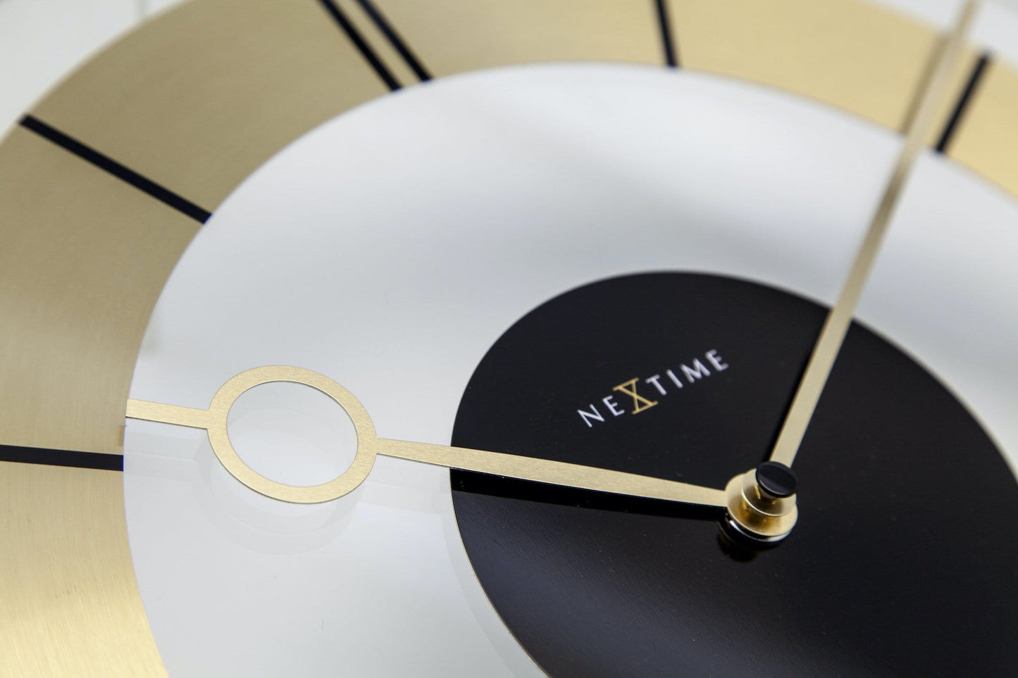 Wall clock - 31 cm - Glass - 'Retro'