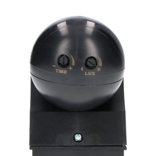 LED's Light 2-in-1 Bewegingsmelder met 12 meter bereik - Voor binnen & buiten - Wandmontage - Zwart