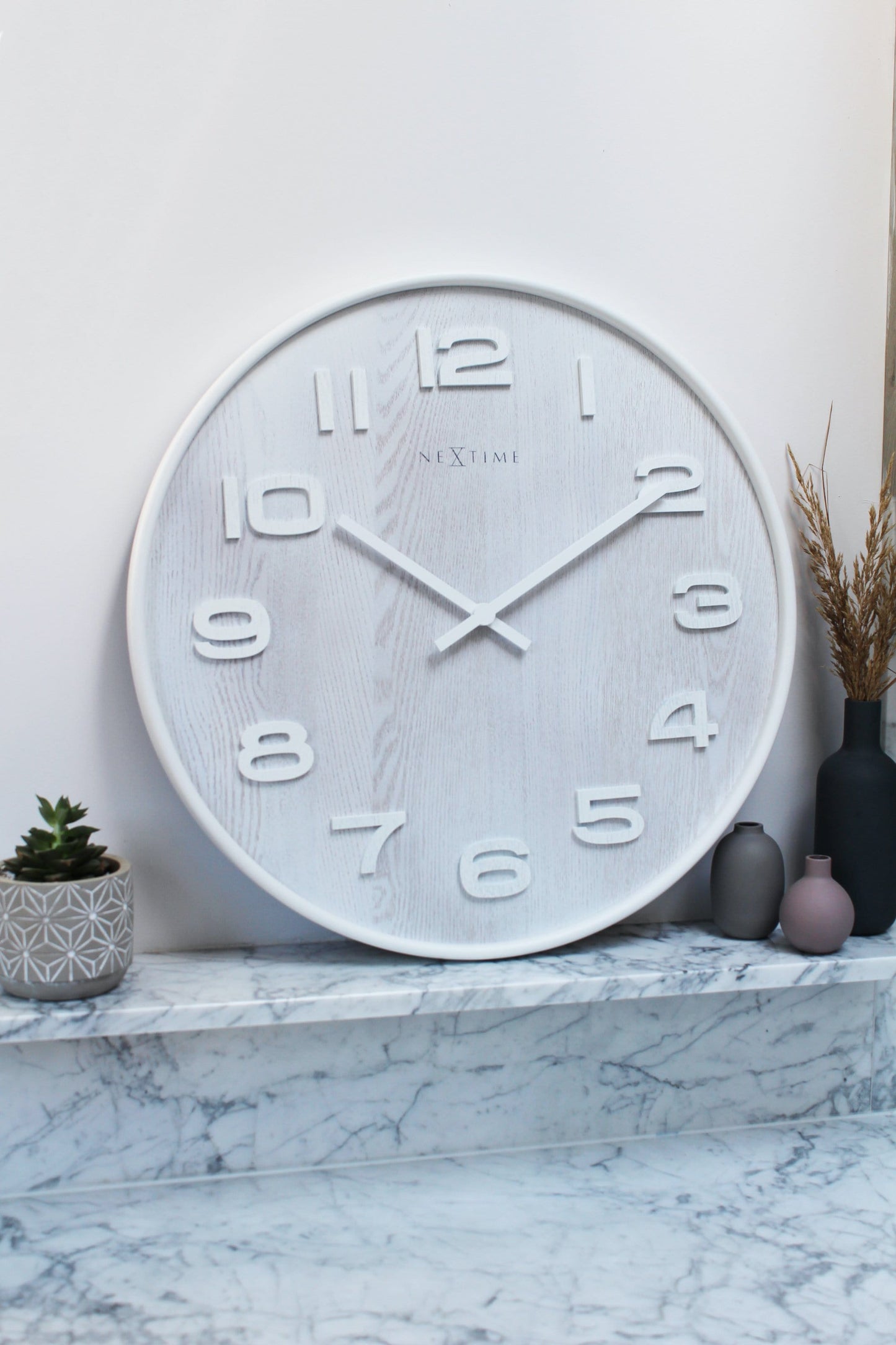 Wall clock - 35 cm - Wood - 'Wood Wood Medium'