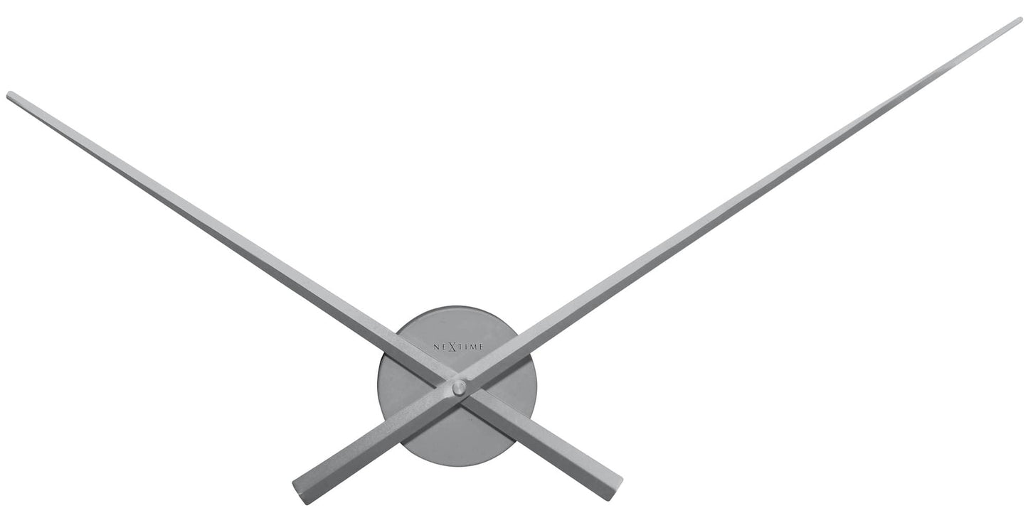 Wall clock - 70 cm - Aluminum - 'Hands'