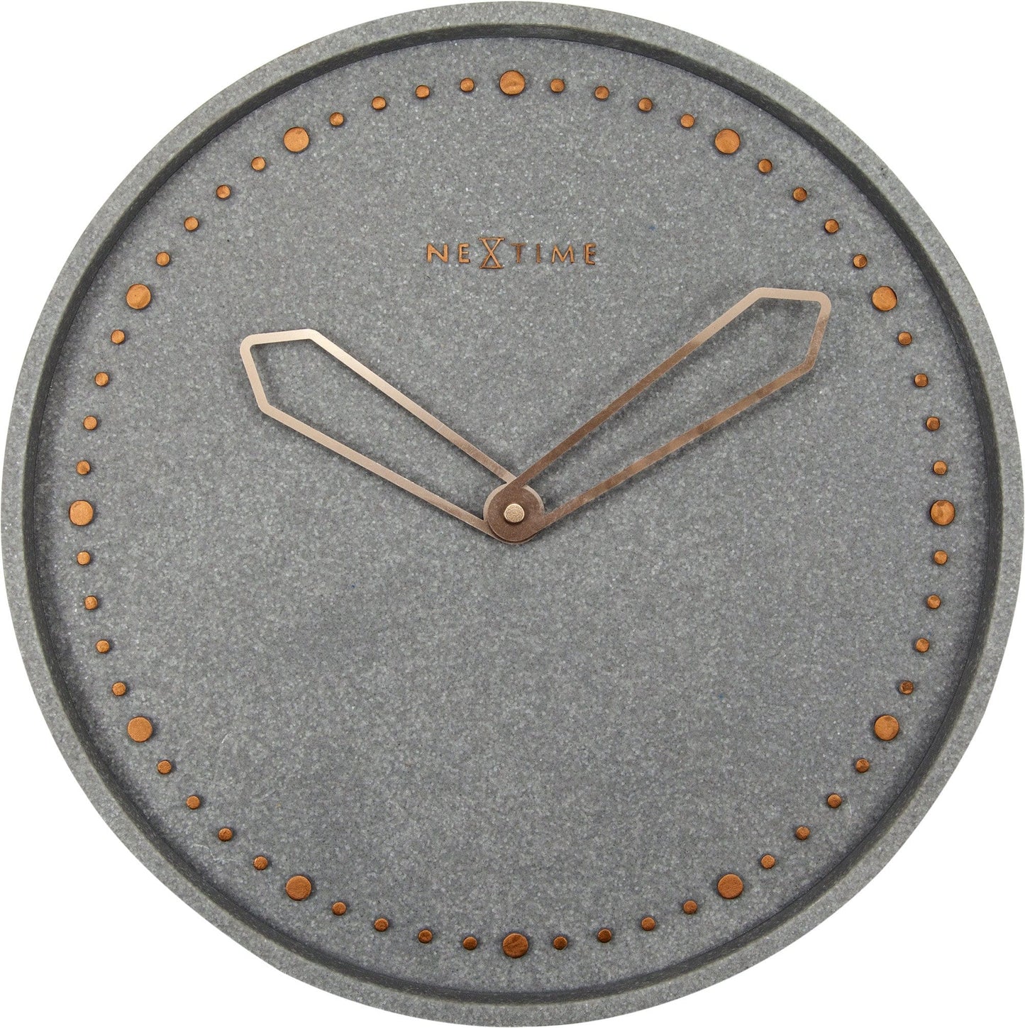 Wall clock - 35 cm - Polyresin - 'Cross'