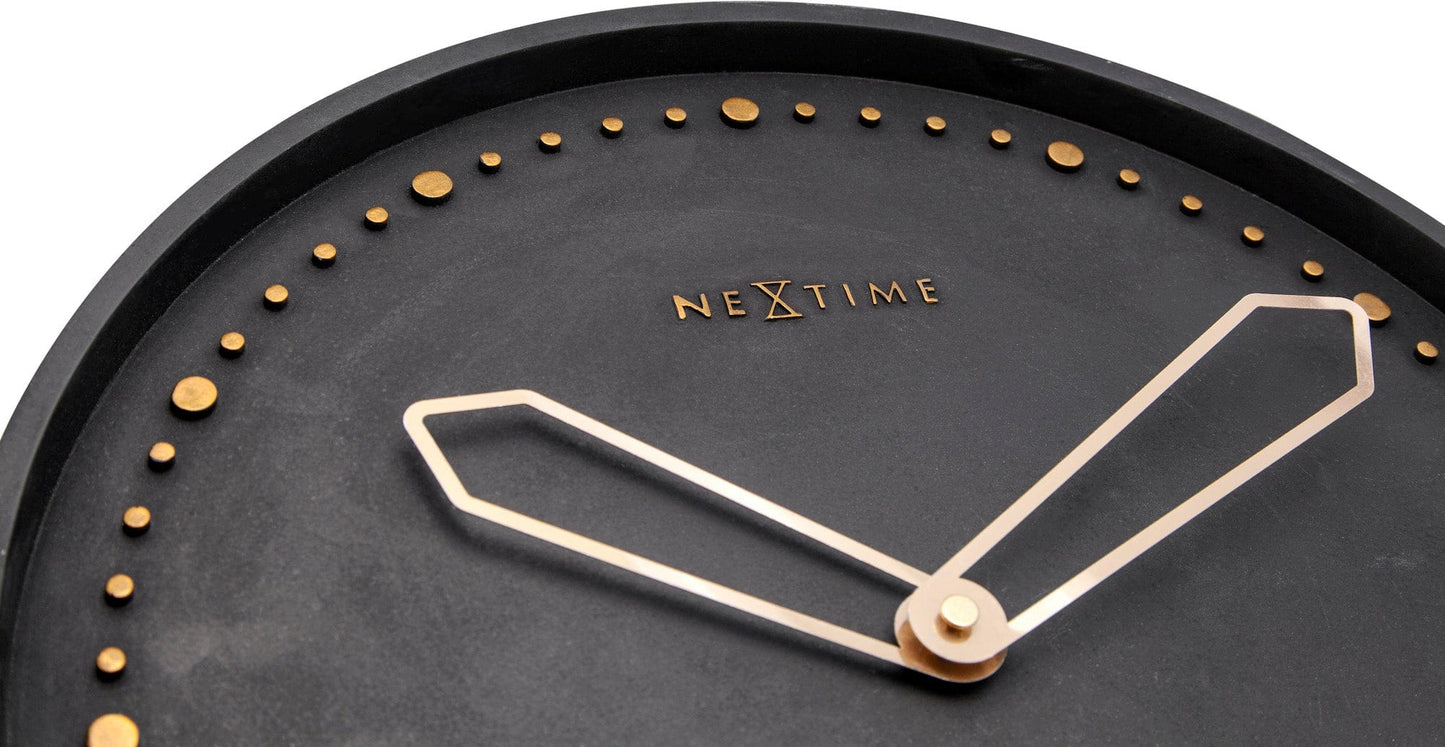 Wall clock - 35 cm - Polyresin - 'Cross'
