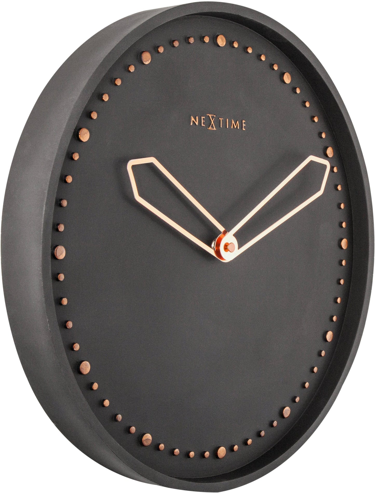 Wall clock - 35 cm - Polyresin - 'Cross'