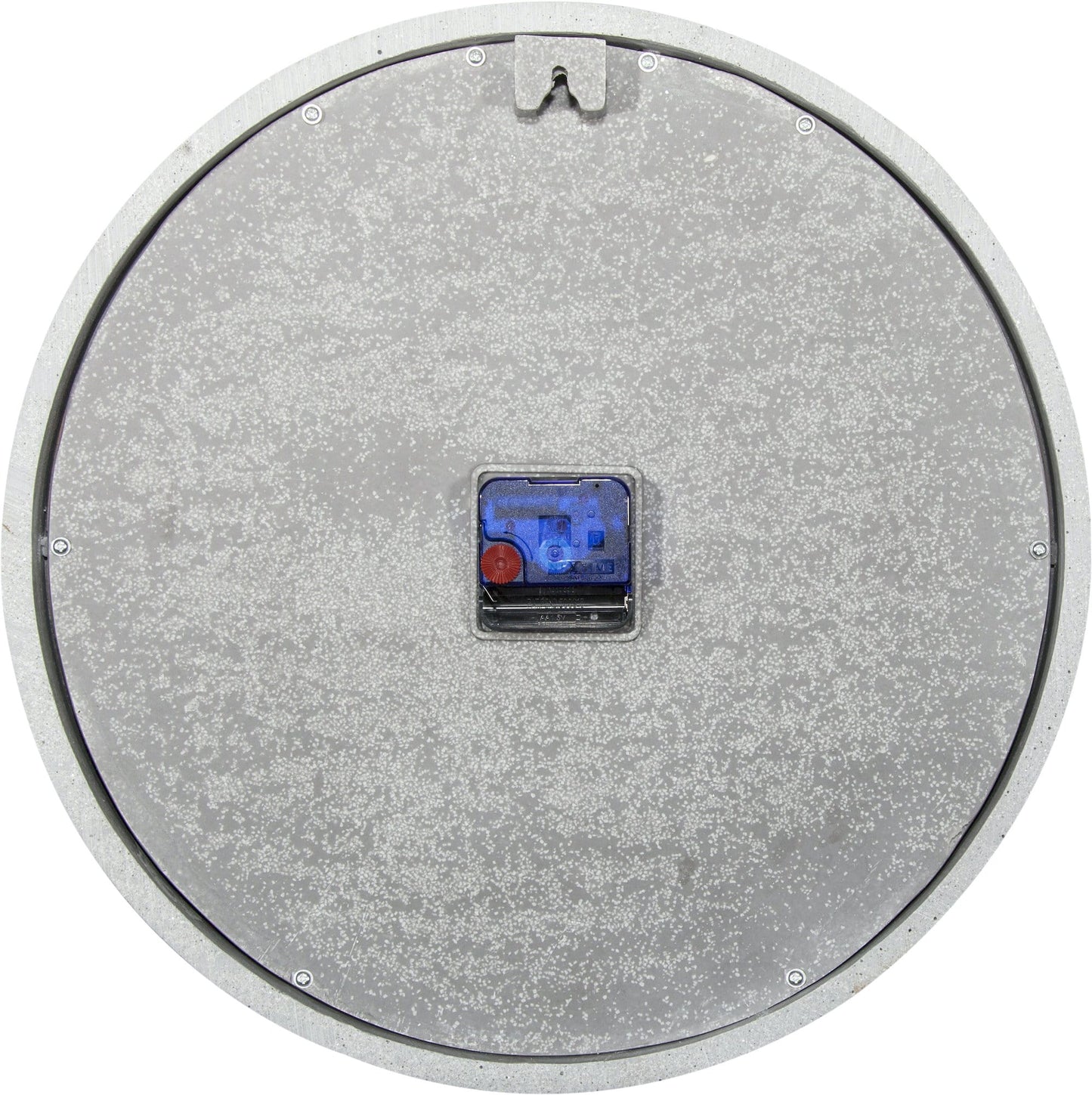 Wall Clock - 39.5 cm - Polyresin/Wood - 'Concreto love'