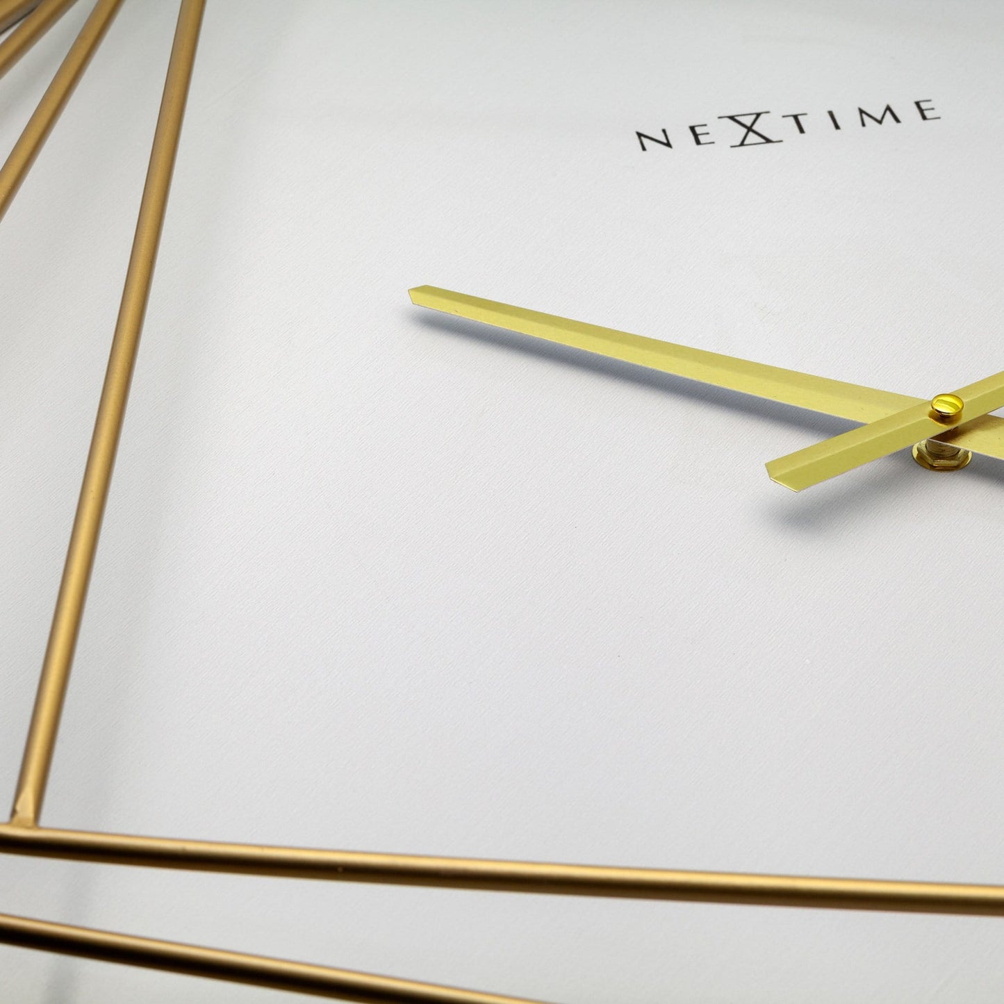 Large Square Wall Clock - 85x85cm - Metal - Turning Square