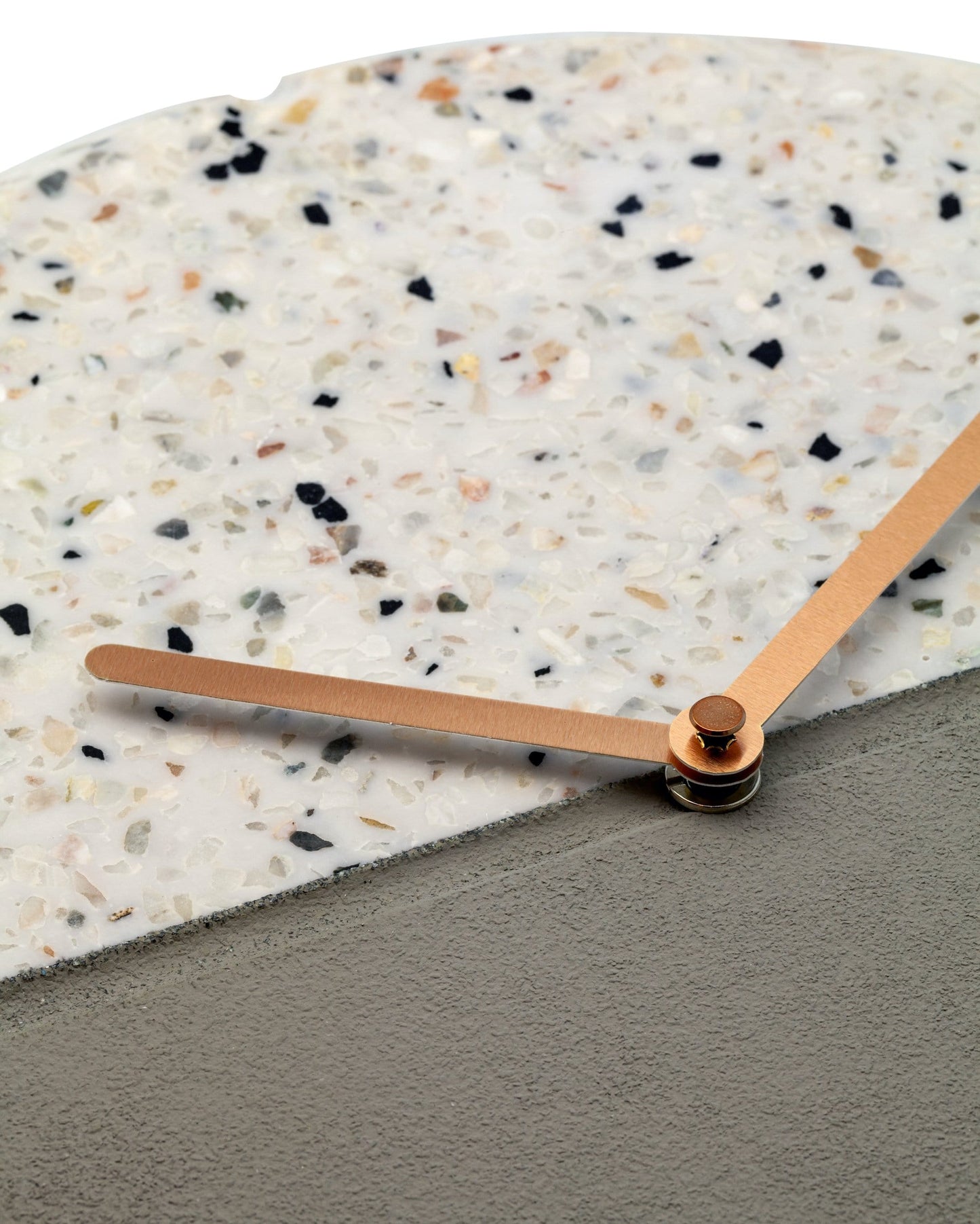 Wall clock - 32 cm - Concrete / Terrazzo - 'Conrazzo'