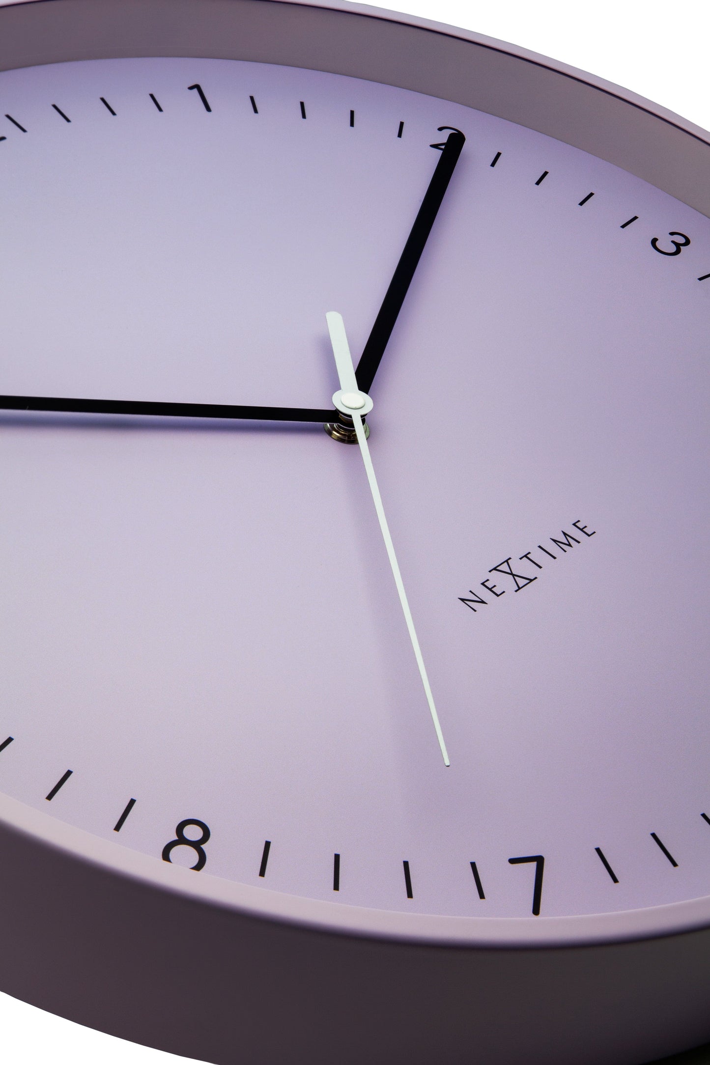 Wall clock 40cm-Silent-Metal-NeXtime 'Berlin L'