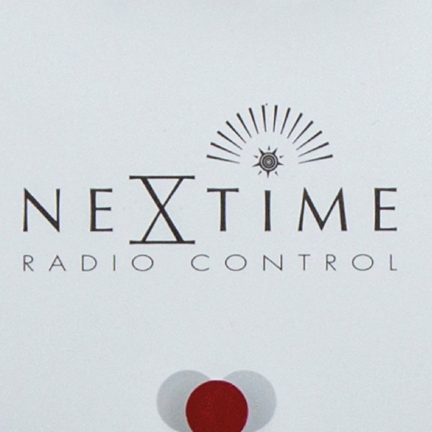Wall clock - 35 cm - Aluminum - 'Station Radio Controlled (DCF) Numbers'