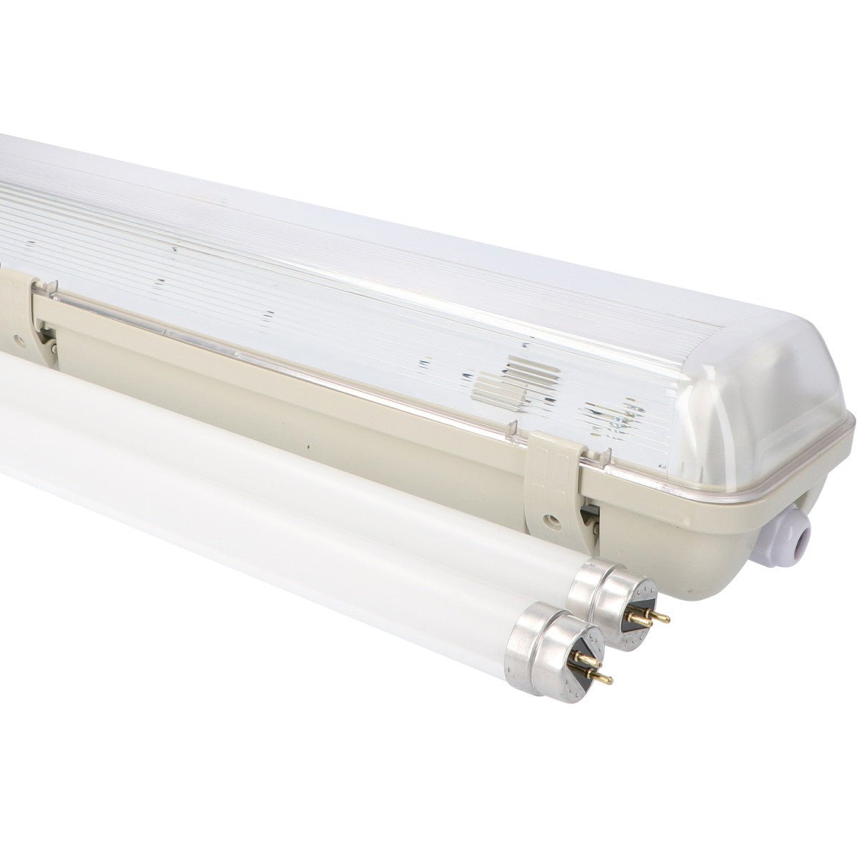 2 PACK - LED's Light LED TL licht balk met sensor 120 cm - Bewegingssensor en nachtsensor - Waterdicht - 4200 lm