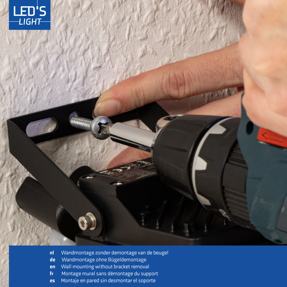 LED's Light Buitenlamp met bewegingssensor 1400 - binnen en buiten - 10W