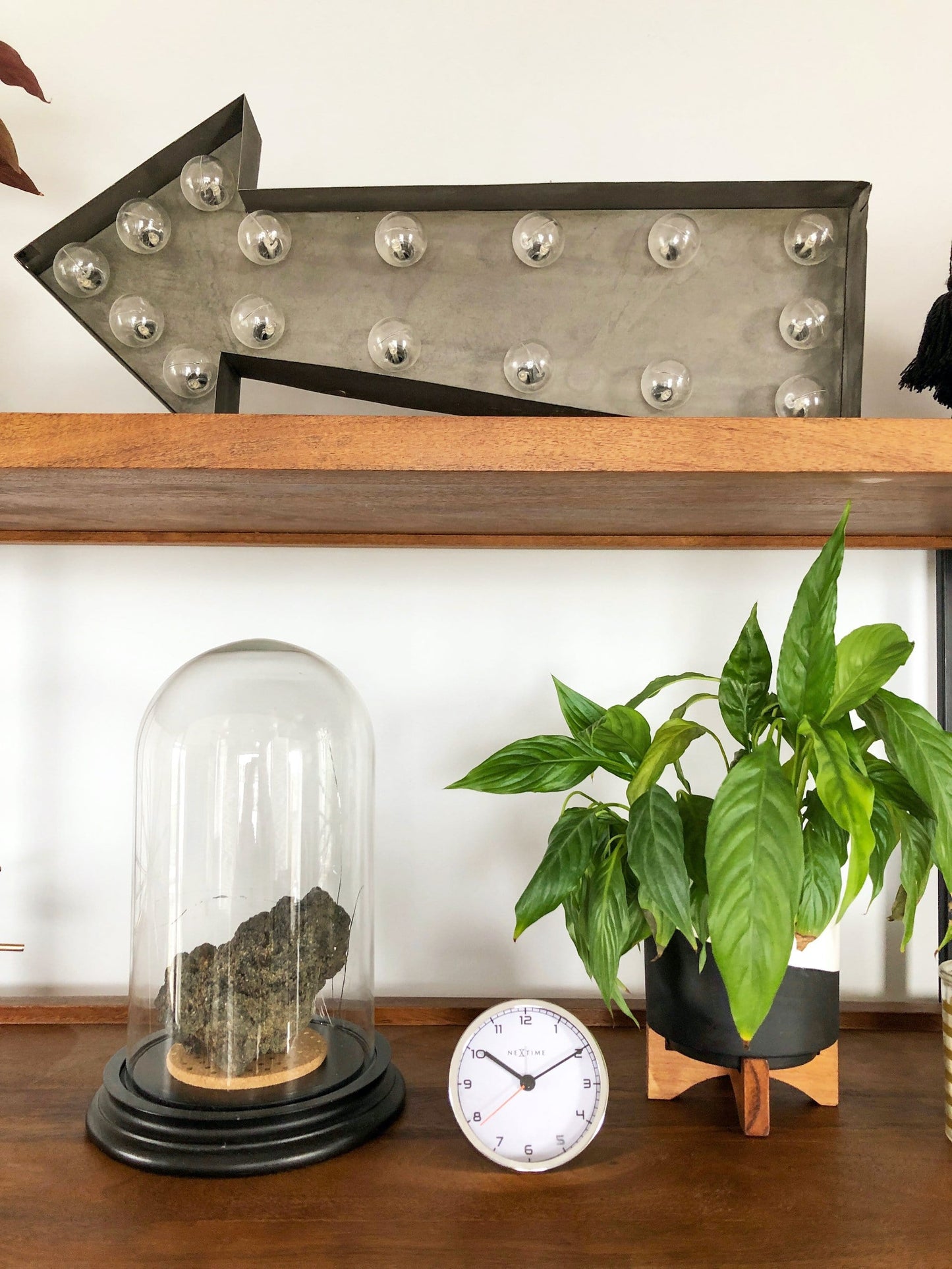Alarm clock - 9 x 9 x 7.5 cm - Metal - 'Company Alarm'