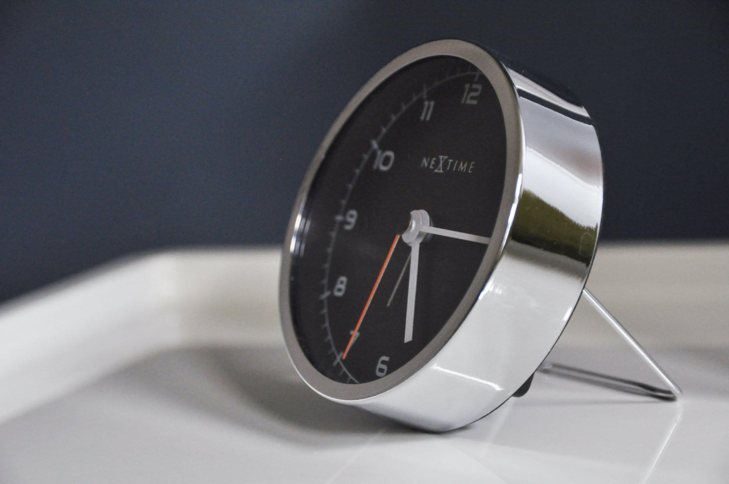 Alarm clock - 9 x 9 x 7.5 cm - Metal - 'Company Alarm'