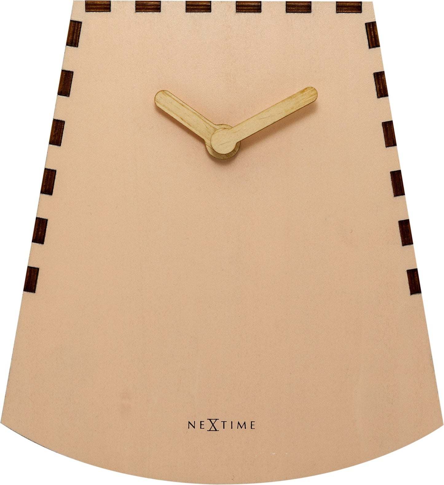 Table clock - 20 cm -Wood - Motion Clock- 'Rocky'