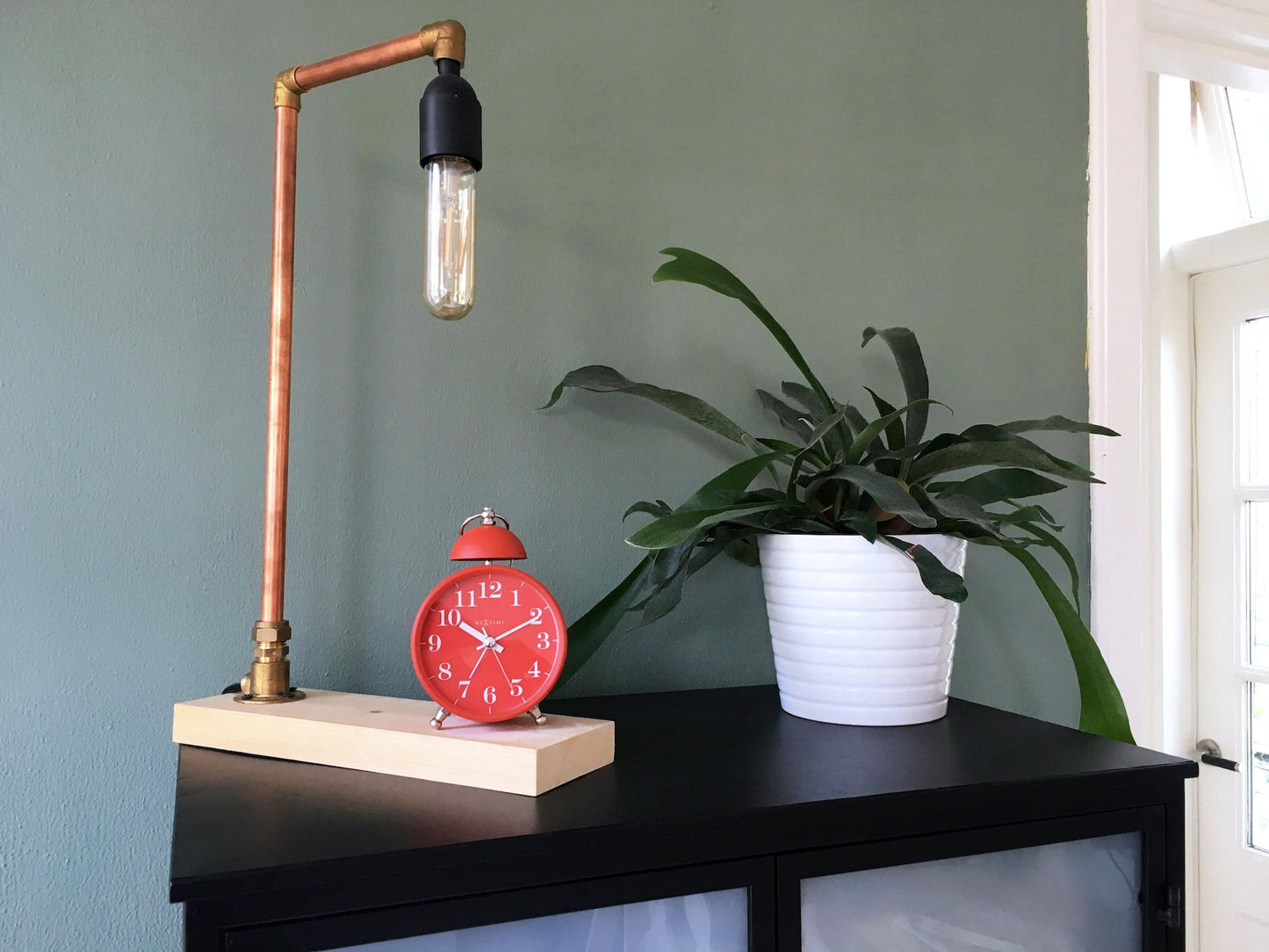 Alarm clock - 16 cm - Metal - Loud Alarm- 'Single Bell'