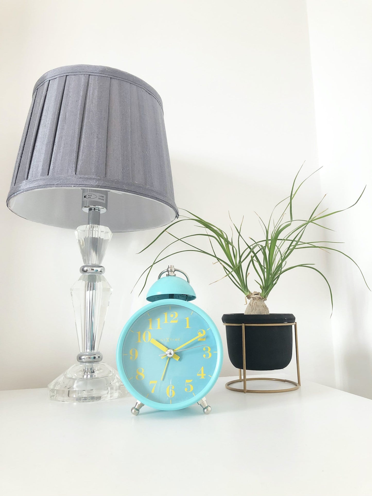 Alarm clock - 16 cm - Metal - Loud Alarm- 'Single Bell'