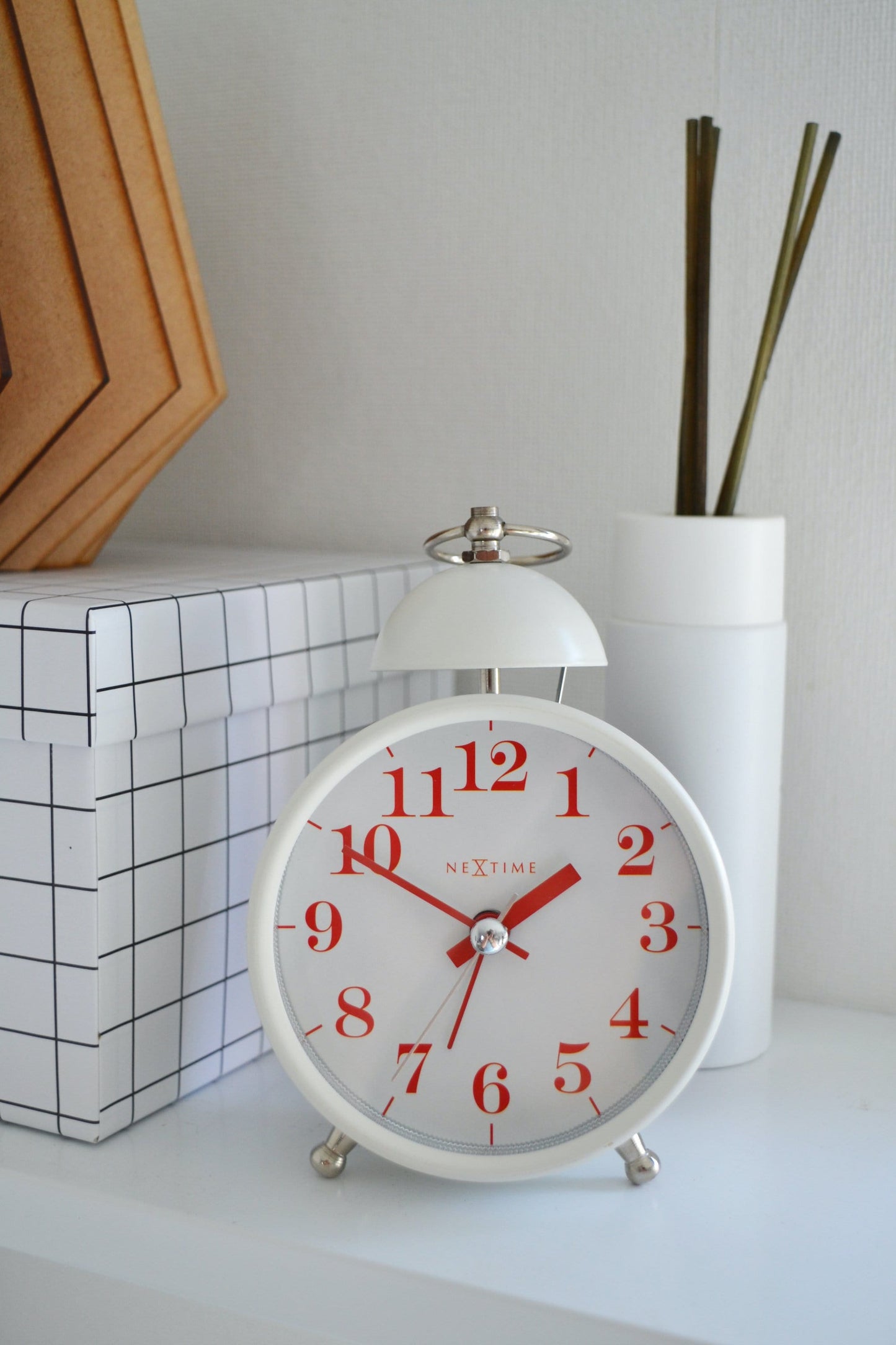Alarm clock - 16 cm - Metal - Loud Alarm- 'Single Bell'