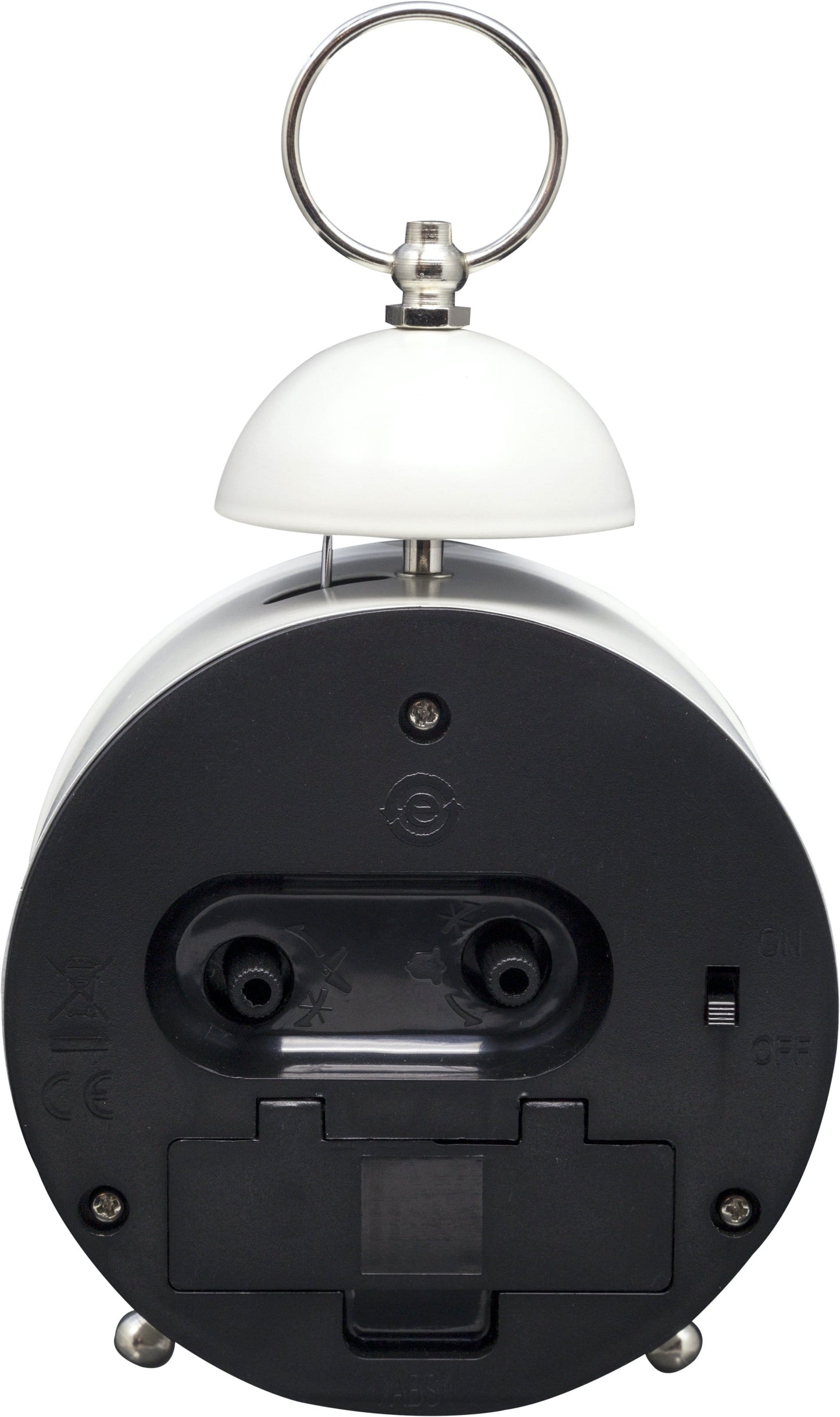 Alarm clock - 16 cm - Metal - Loud Alarm- 'Single Bell'