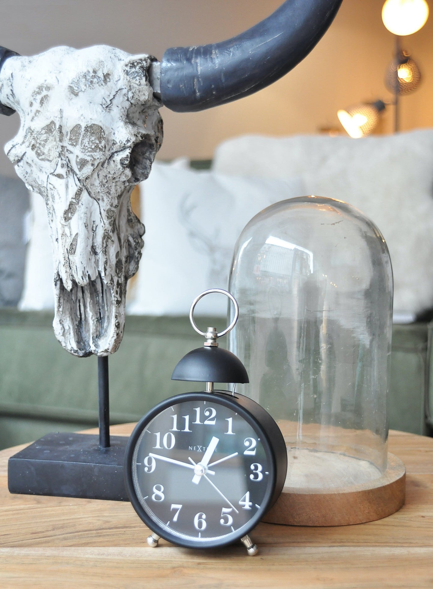 Alarm clock - 16 cm - Metal - Loud Alarm- 'Single Bell'