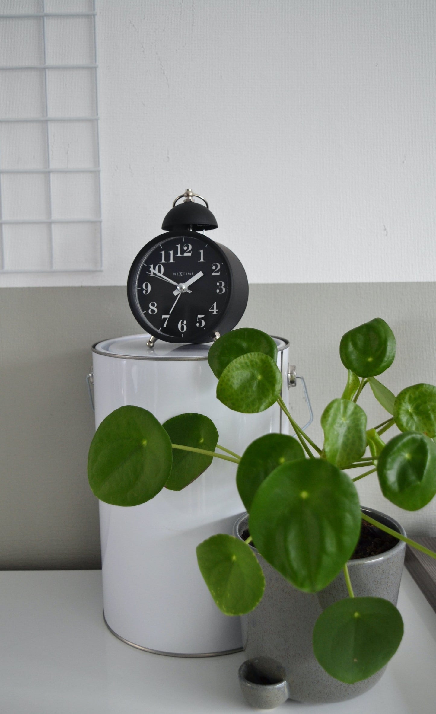 Alarm clock - 16 cm - Metal - Loud Alarm- 'Single Bell'