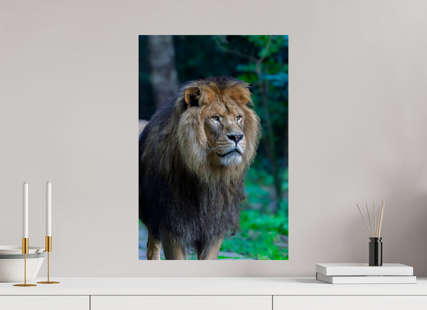 De Blik van de Koning (Photo Print On Fuji Crystal DP II)