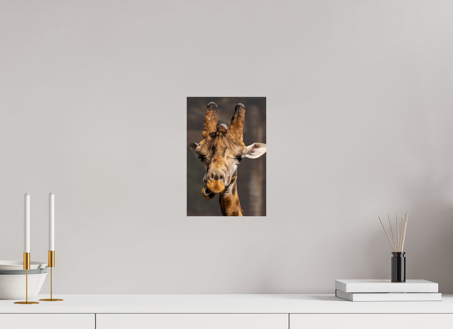 Portret van een Gigant (Photo Print On Fuji Crystal DP II)