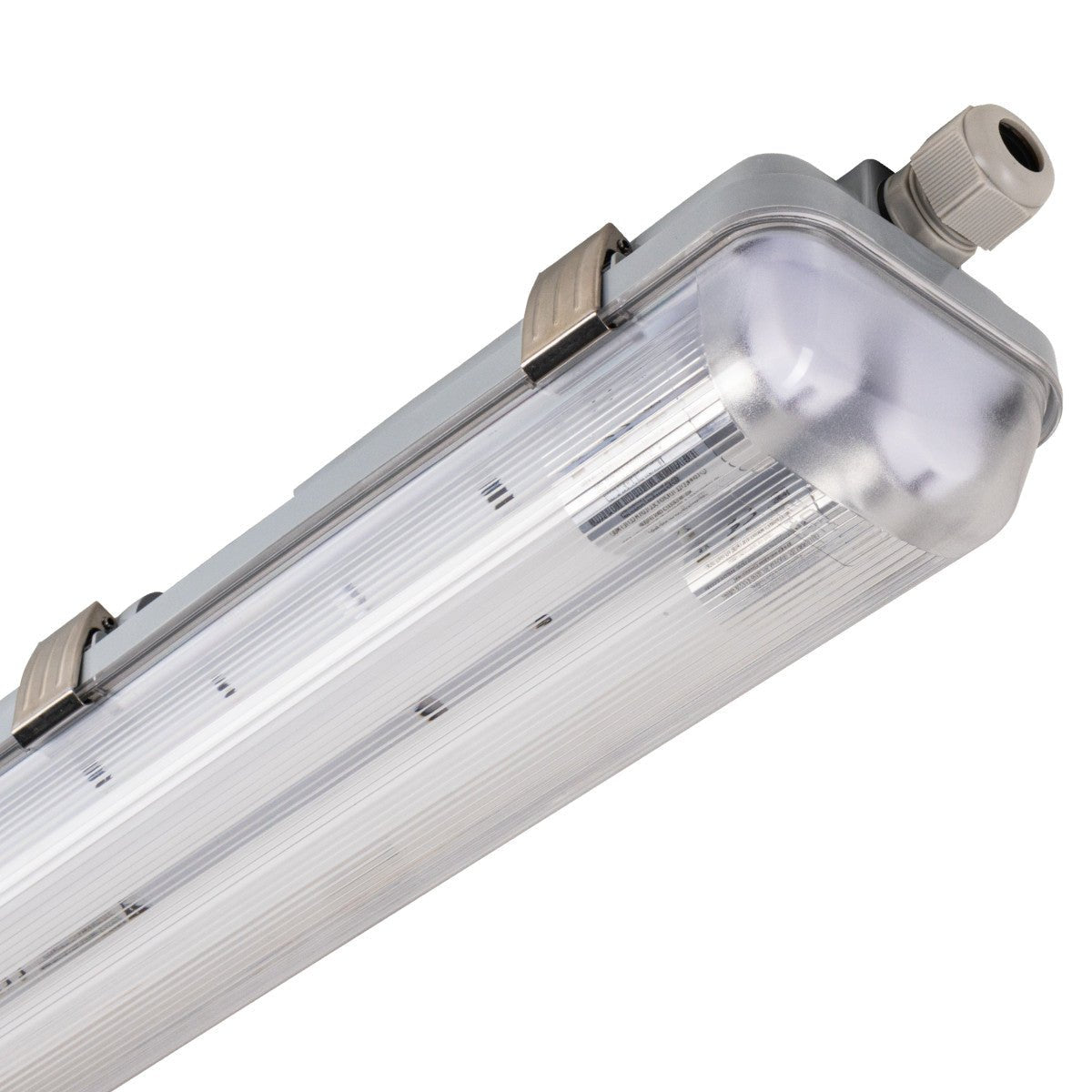 LED's Light Dubbele LED TL lamp 60 cm - compleet met LED buizen - Binnen en buiten - 2200 lm - 2x6W - 4000K