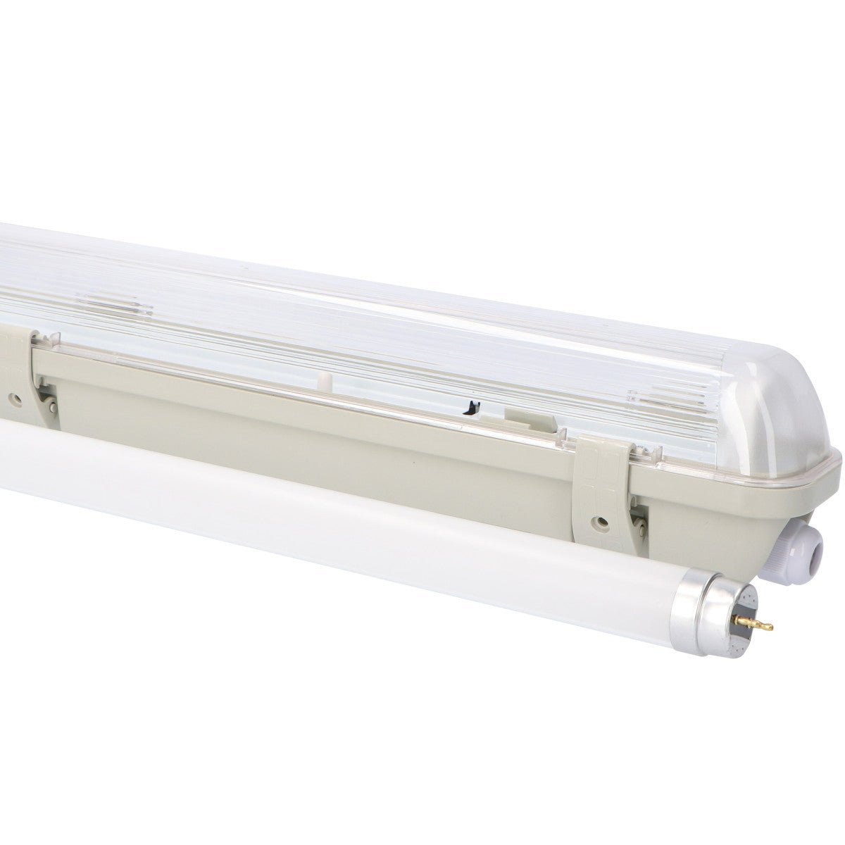 2 PACK - LED's Light LED TL armatuur met sensor 120 cm - Bewegingssensor en nachtsensor - Waterdicht - 2100 lm