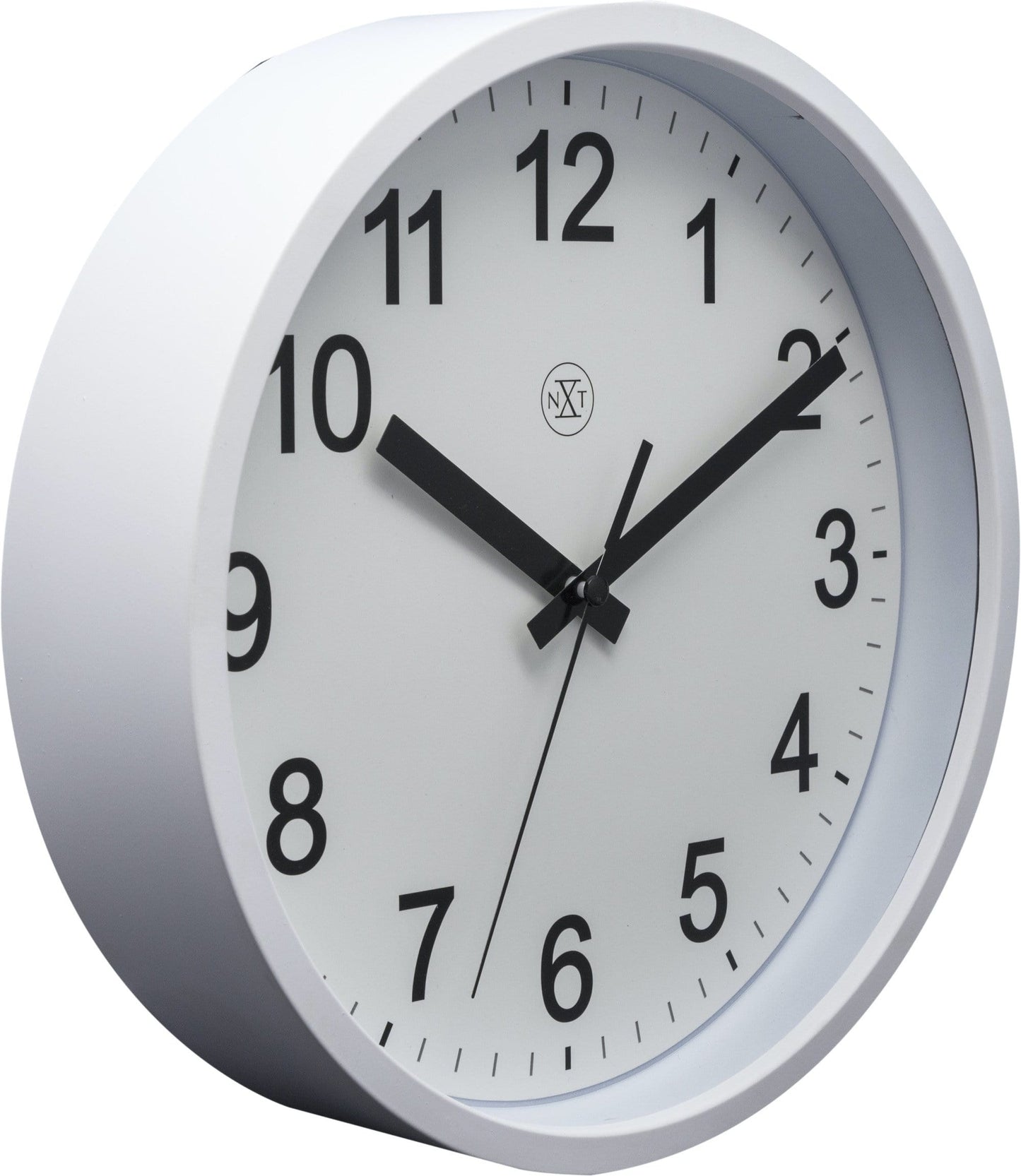 Wall clock - 25,5 cm - Plastic - 'Robust'