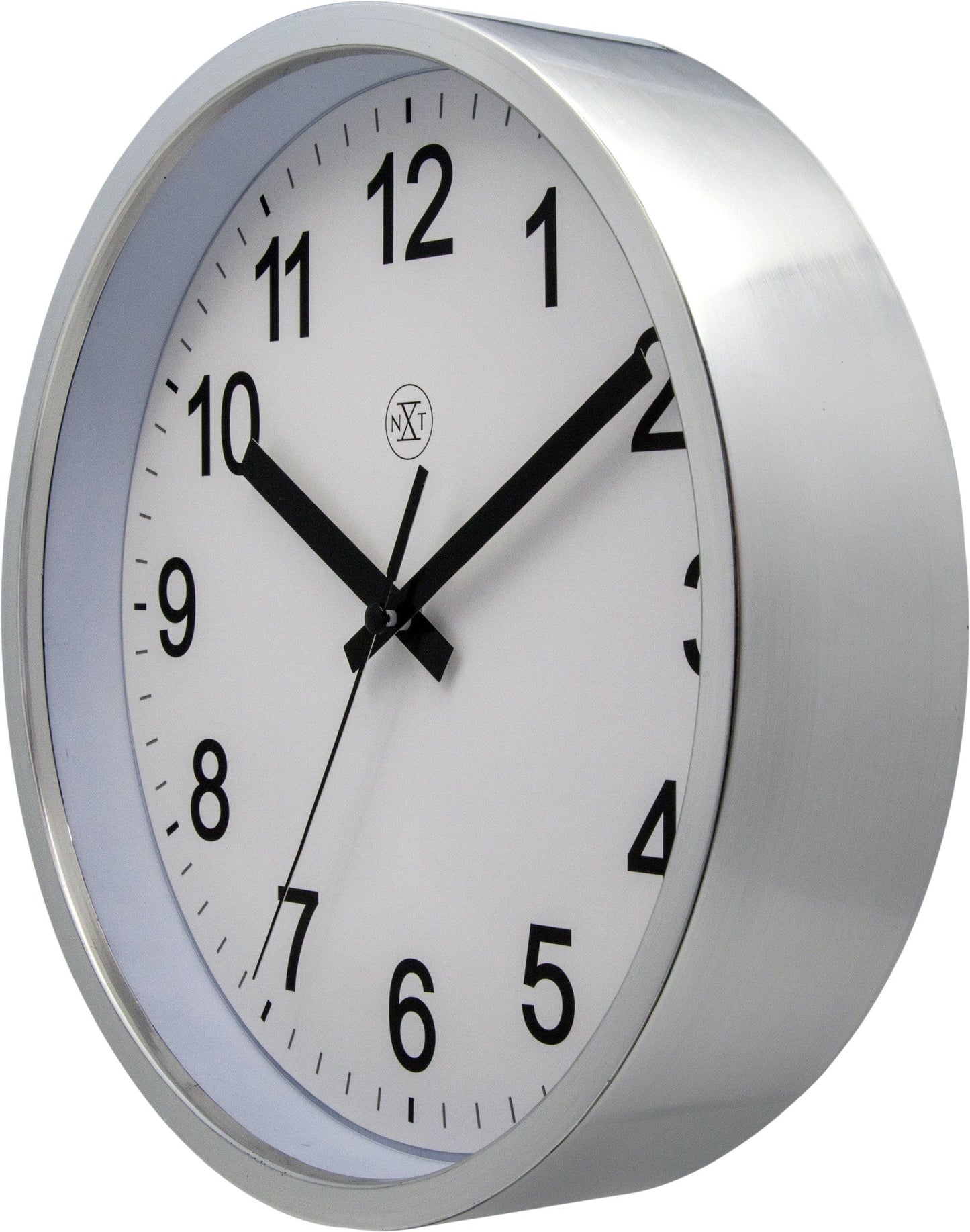 Wall clock - 25,5 cm - Plastic - 'Robust'