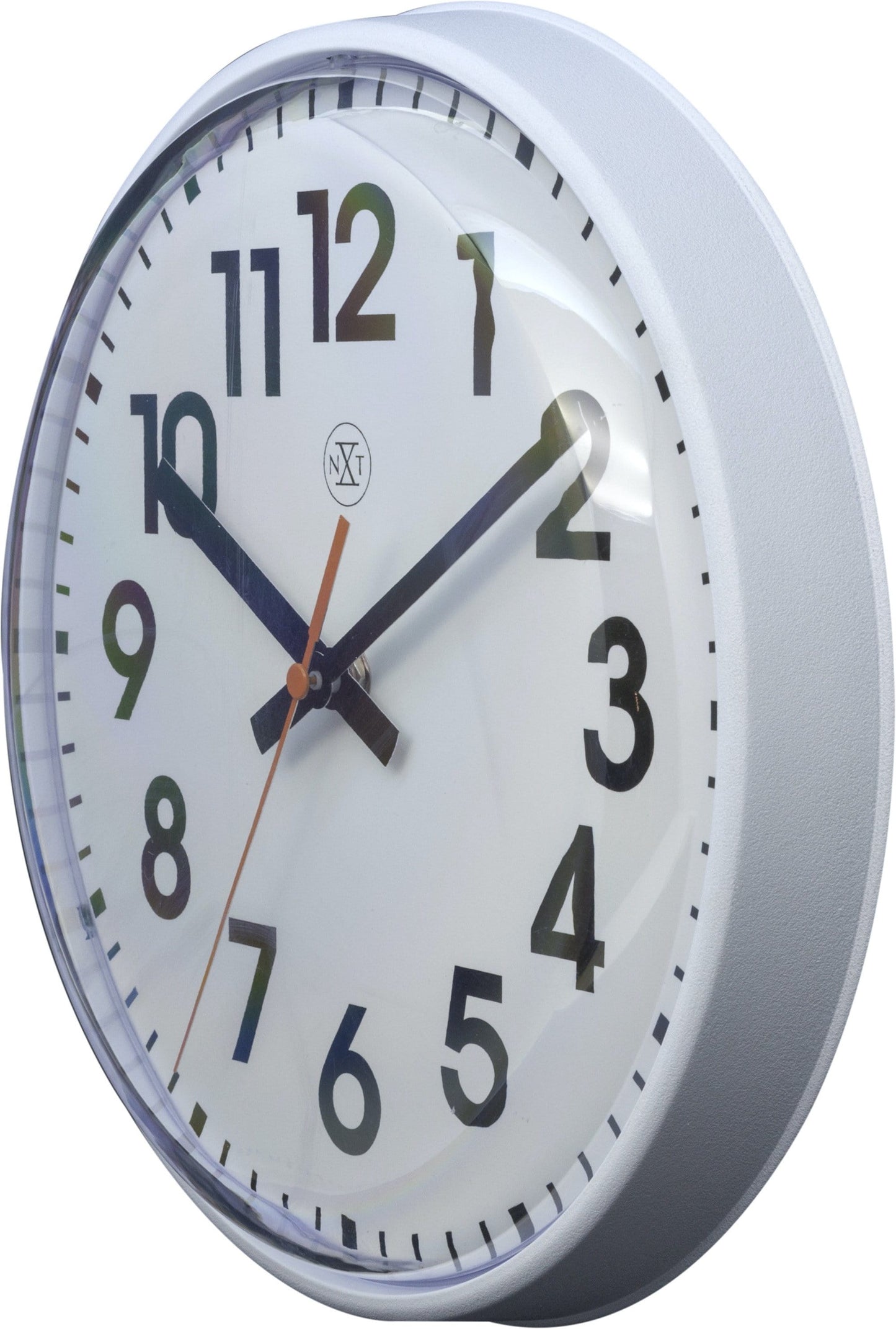 Wall clock - 26cm - Plastic - 'Peter'