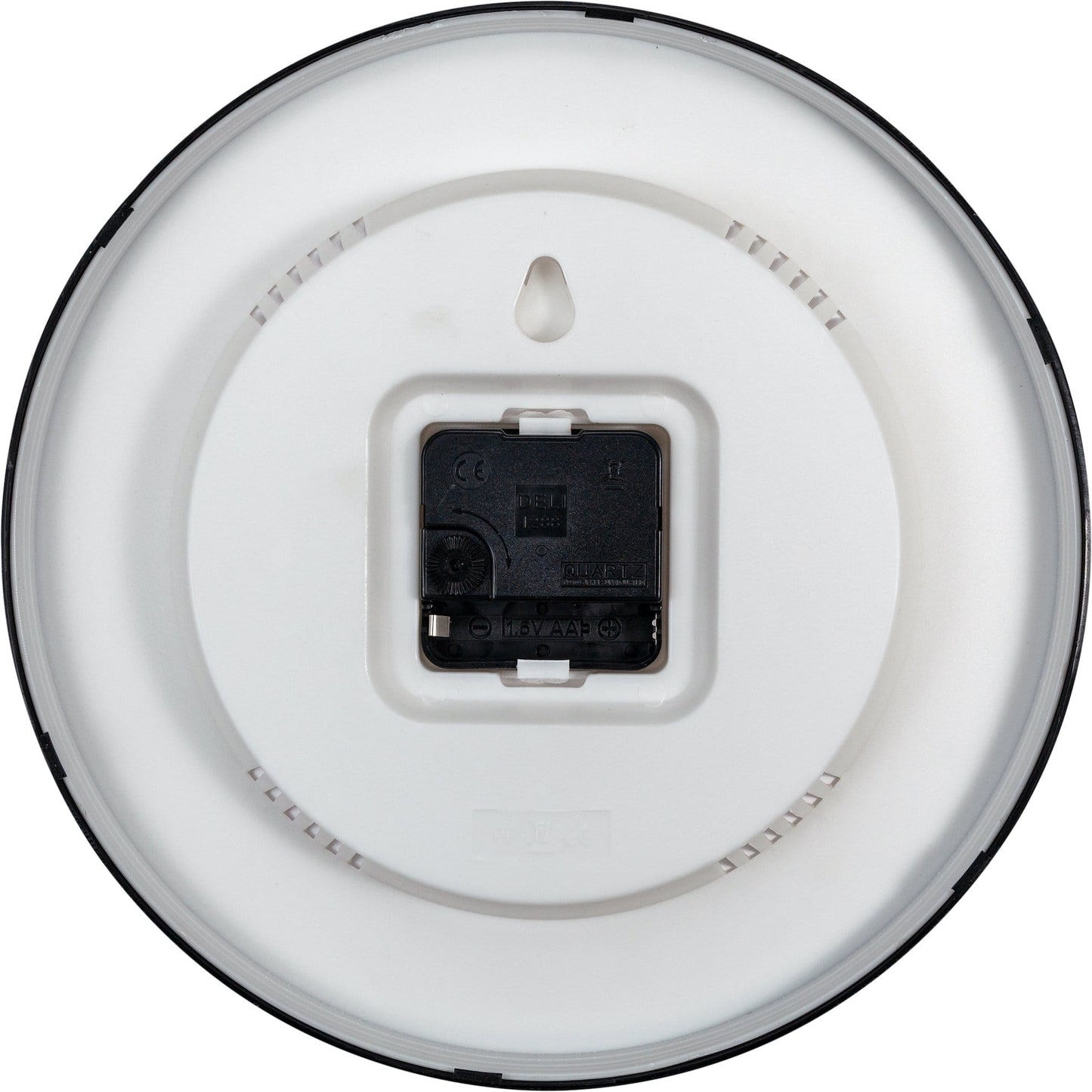 Wall clock - 25 cm - Plastic - 'Bernard'
