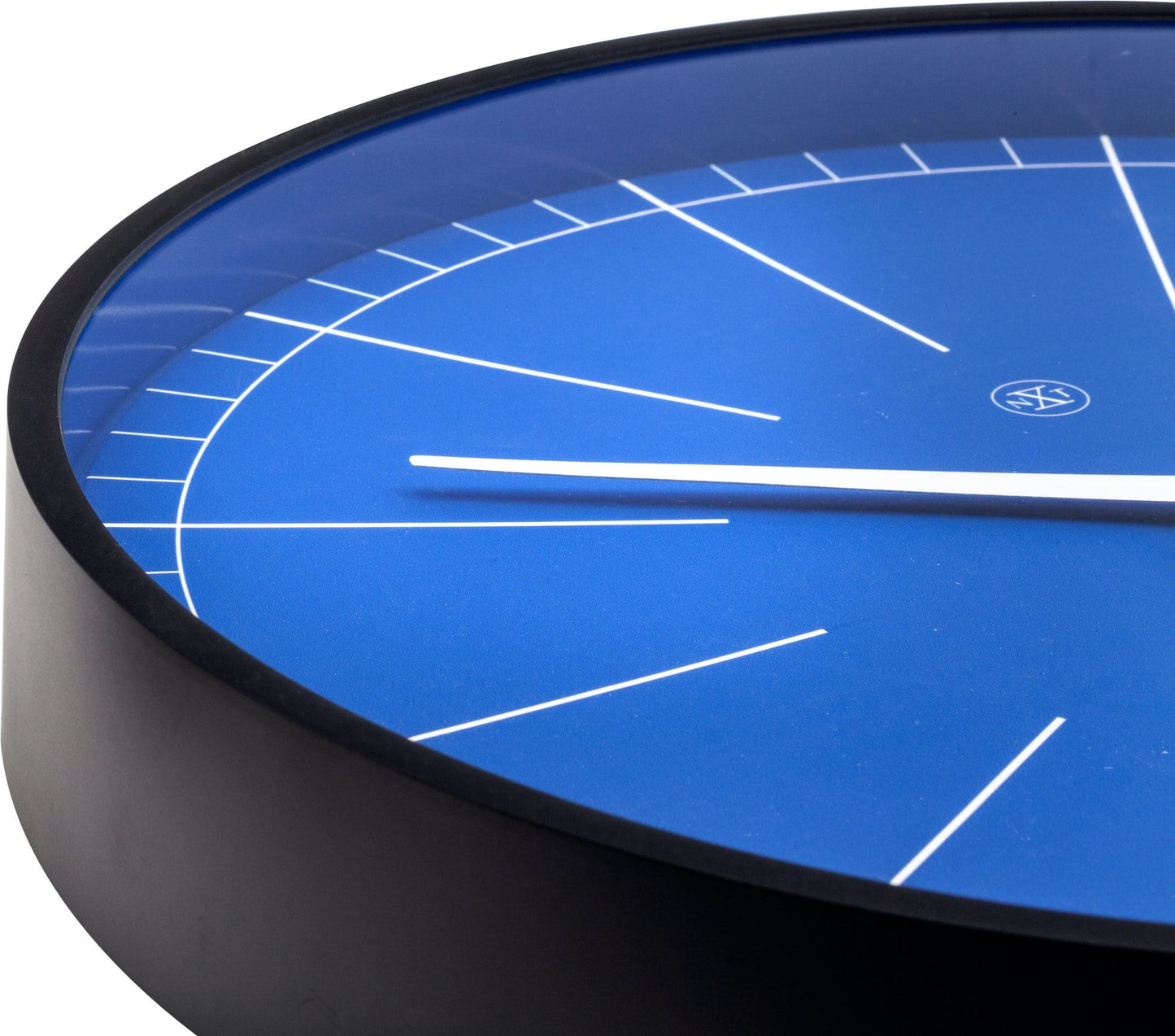 Wall clock - 40 cm - Plastic - 'Gray'