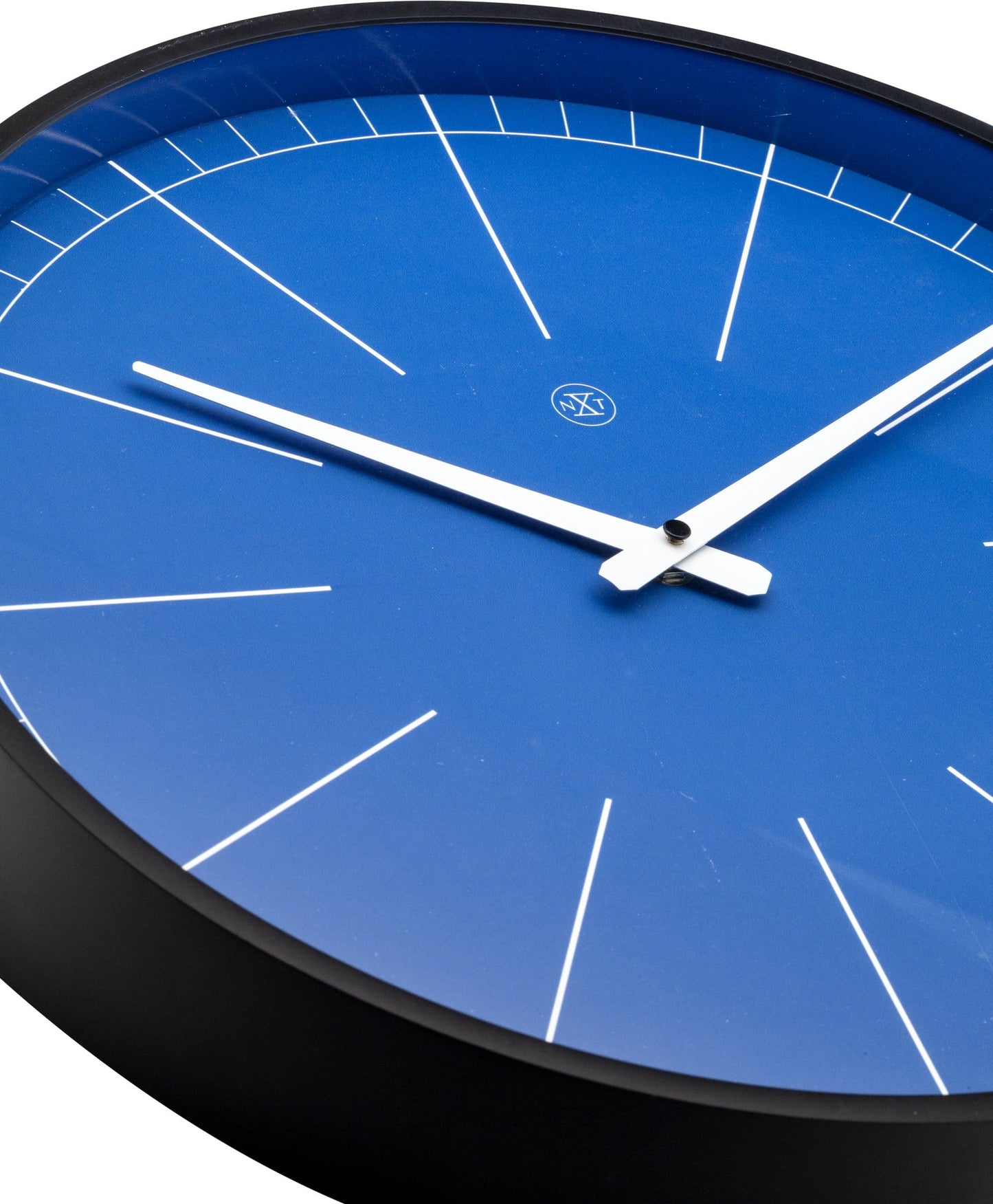 Wall clock - 40 cm - Plastic - 'Gray'