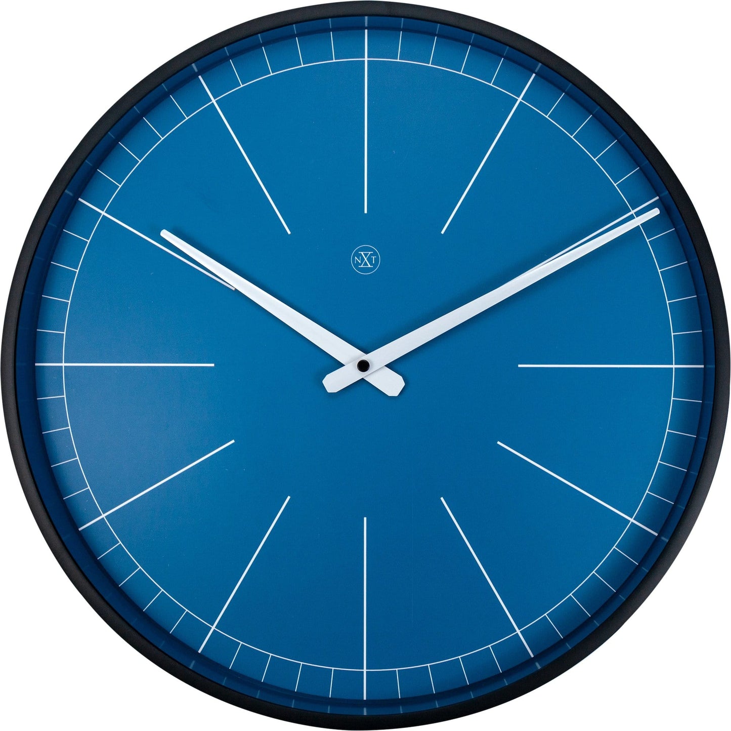 Wall clock - 40 cm - Plastic - 'Gray'