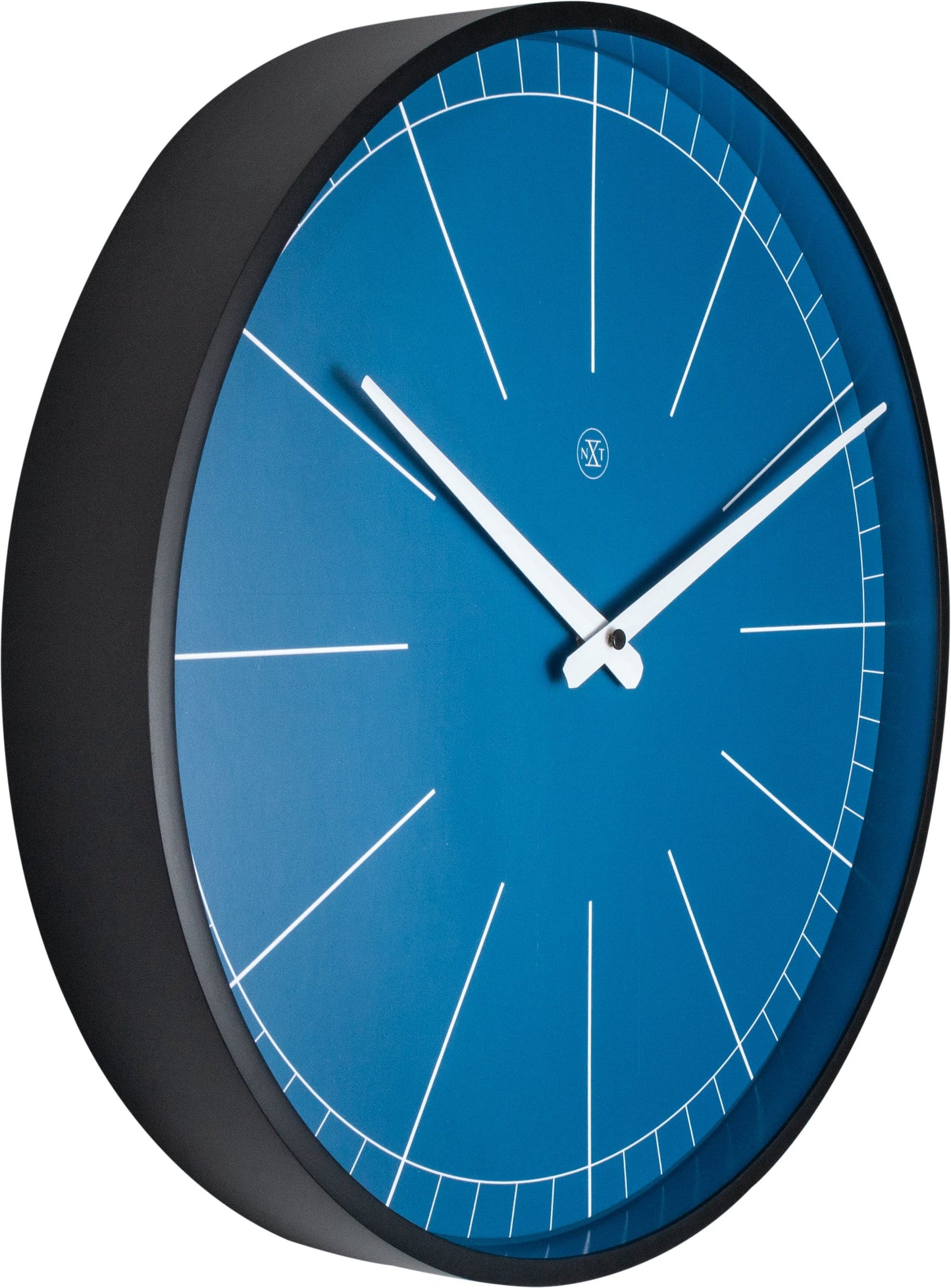 Wall clock - 40 cm - Plastic - 'Gray'