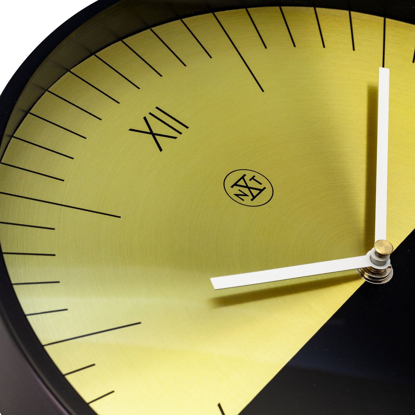 Wall clock - 30 cm - Metal - 'Half'