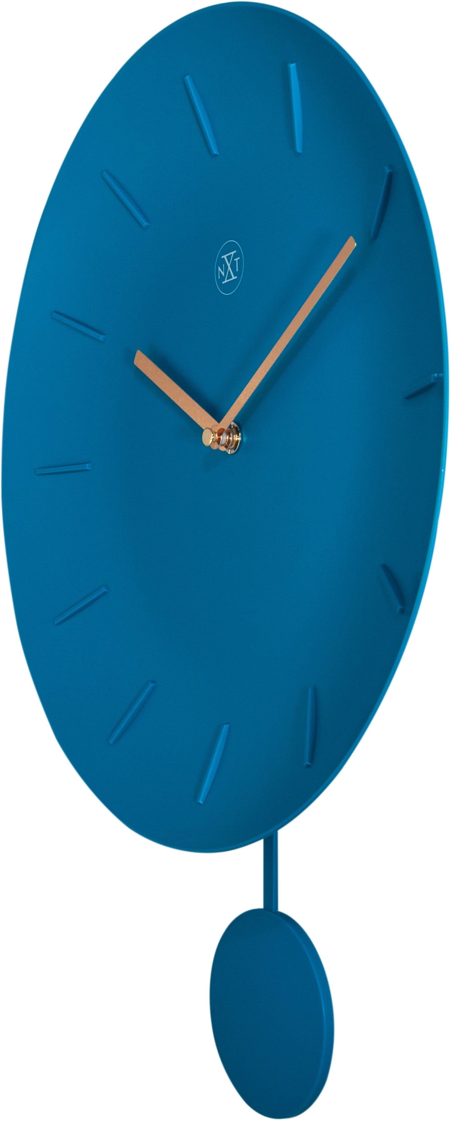 Wall clock - 30 cm - Plastic - 'Bowl'